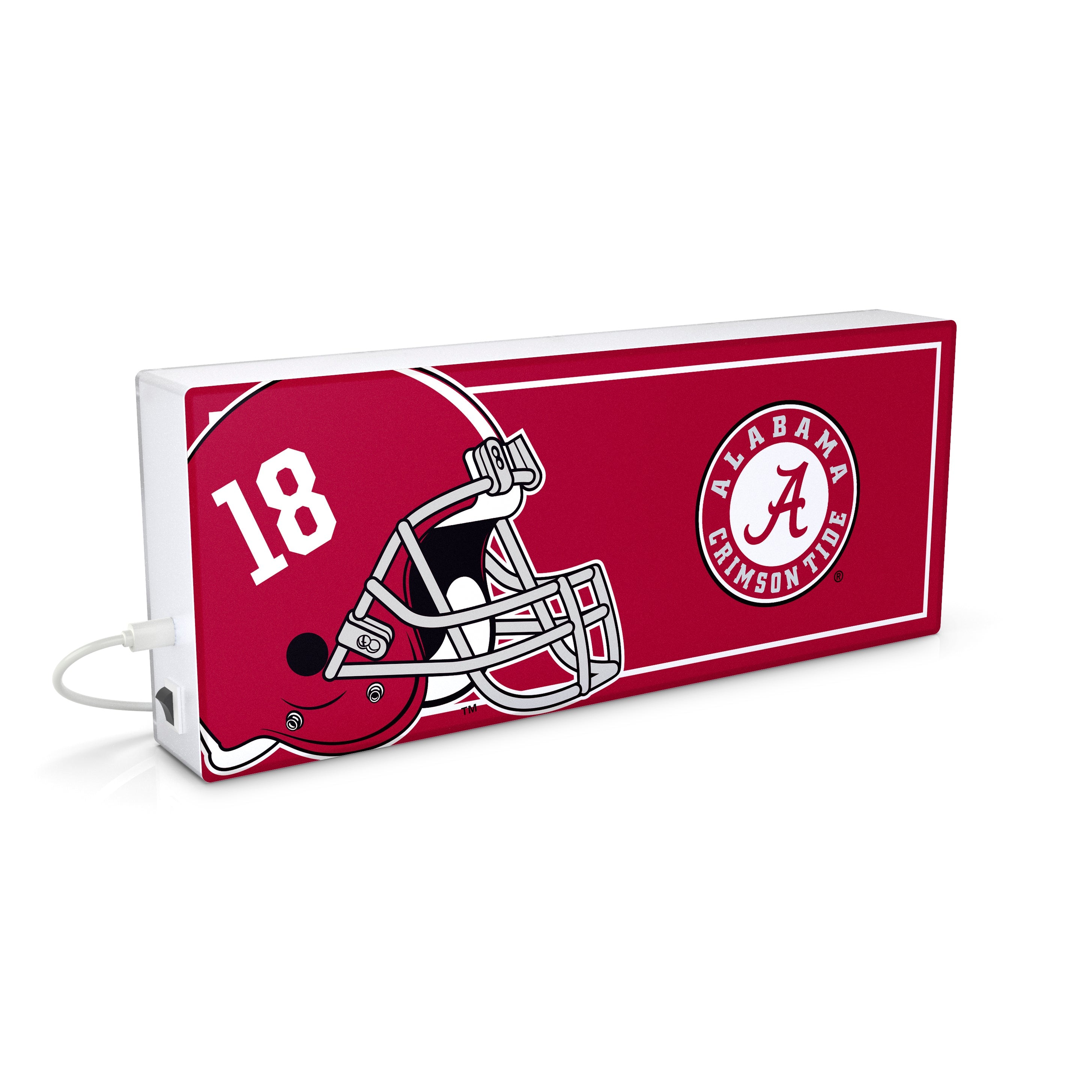 Alabama Crimson Tide NCAA LED Ambience Light Box