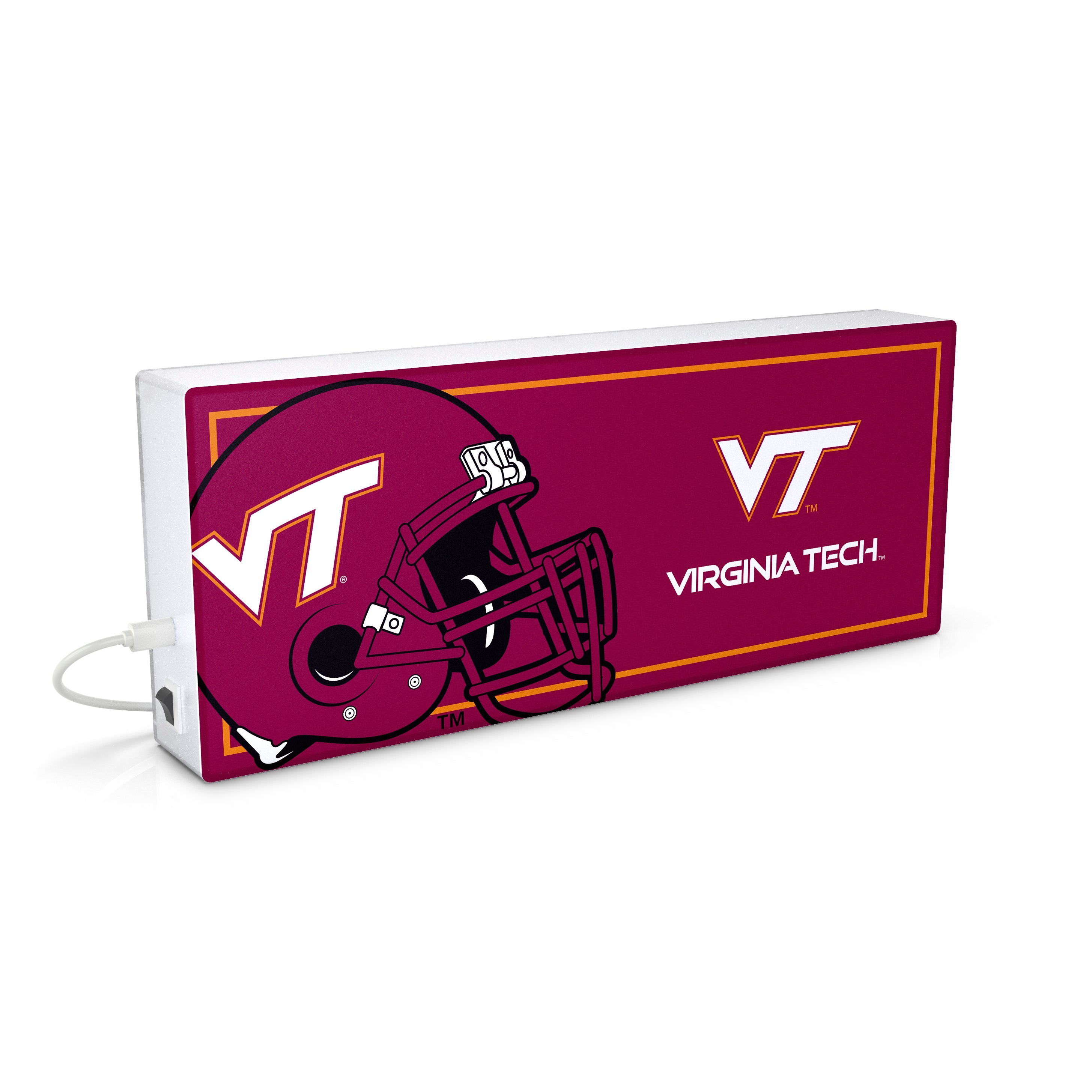 Virginia Tech Hokies NCAA LED Ambience Light Box