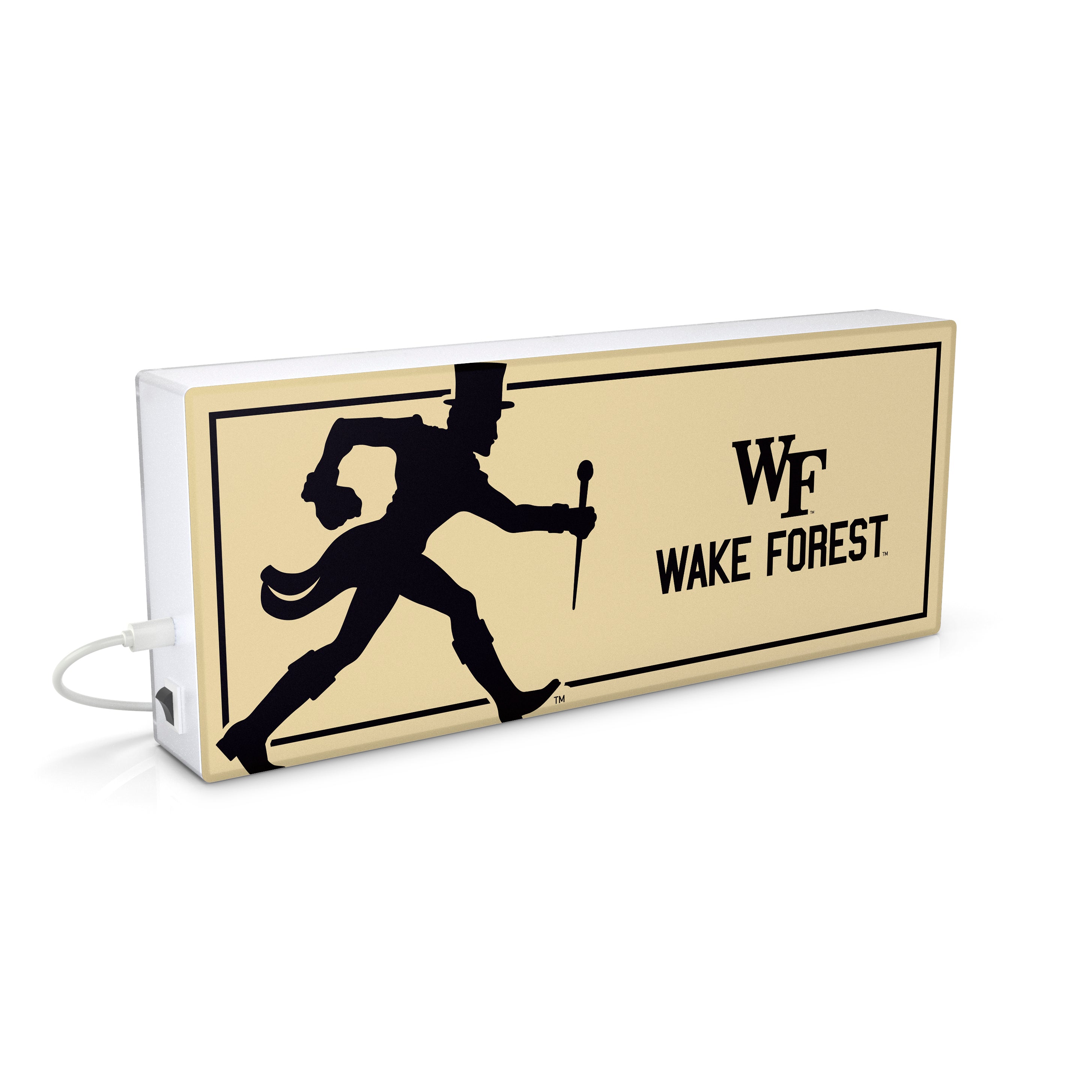 Wake Forest Demon Deacons NCAA LED Ambience Light Box