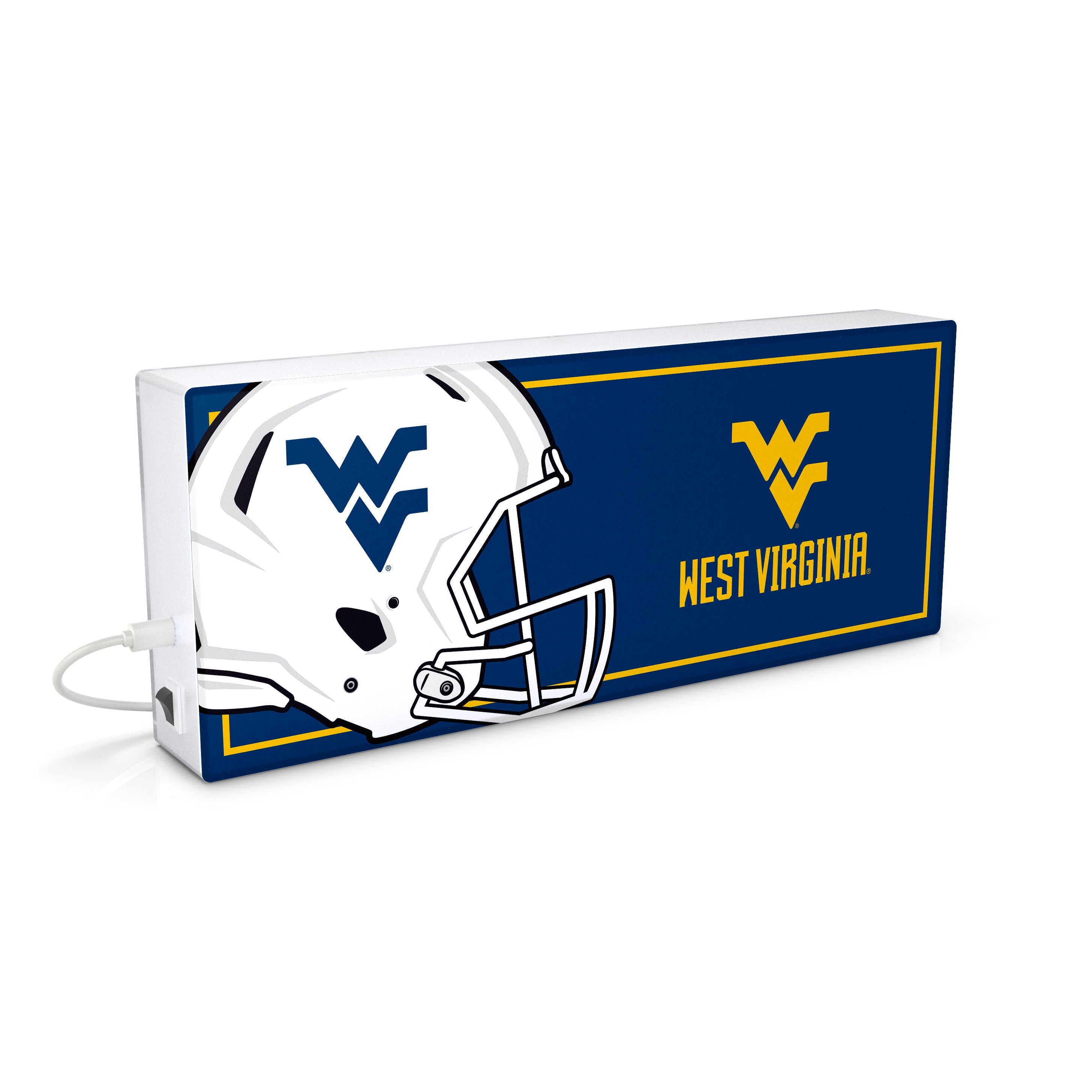 West Virginia Mountaineers NCAA LED Ambience Light Box