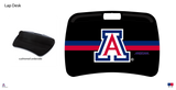 Arizona Wildcats NCAA Portable Lap Desk with Memory Foam