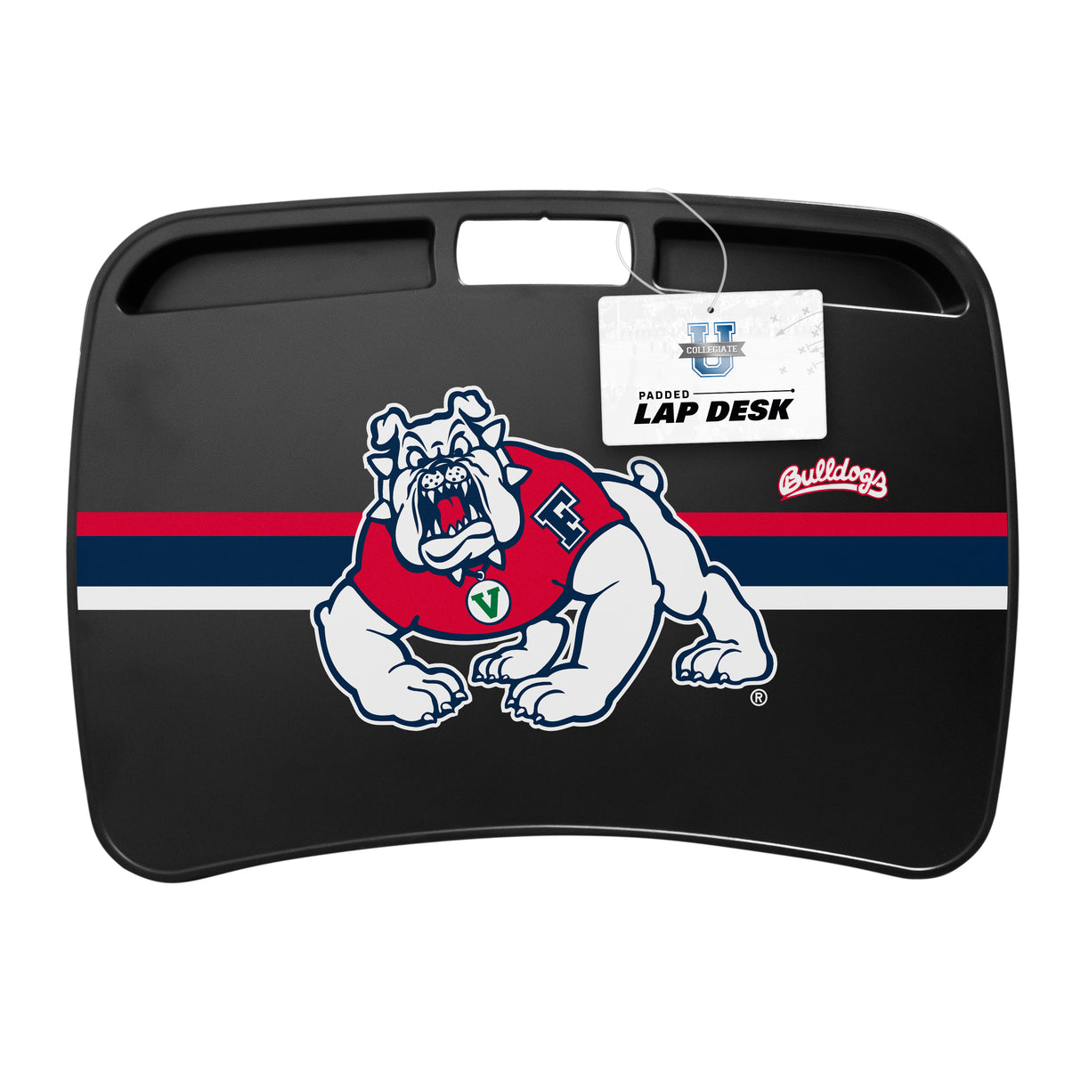 Fresno State Bulldogs NCAA Portable Lap Desk with Memory Foam