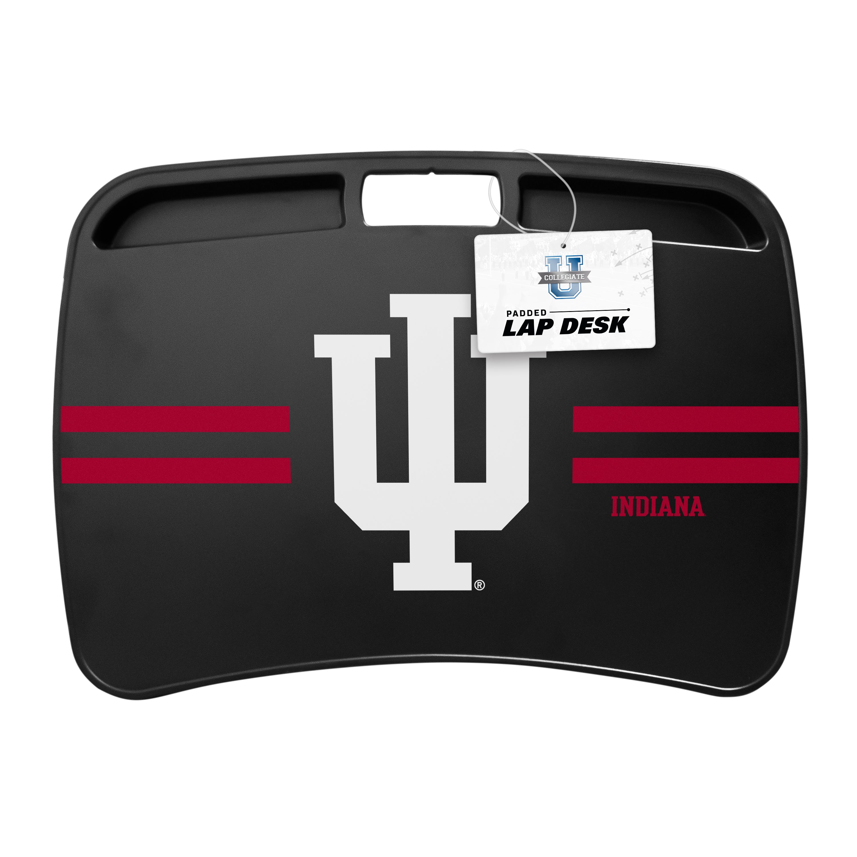 Indiana Hoosiers NCAA Portable Lap Desk with Memory Foam