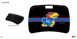 Kansas Jayhawks NCAA Portable Lap Desk with Memory Foam