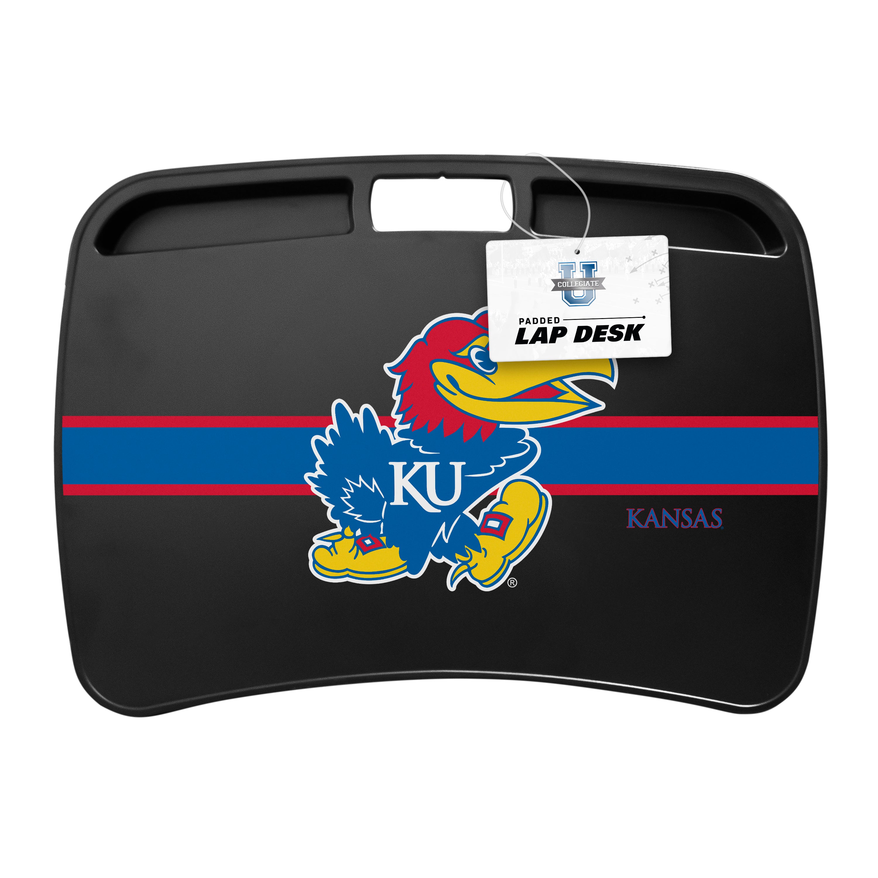 Kansas Jayhawks NCAA Portable Lap Desk with Memory Foam