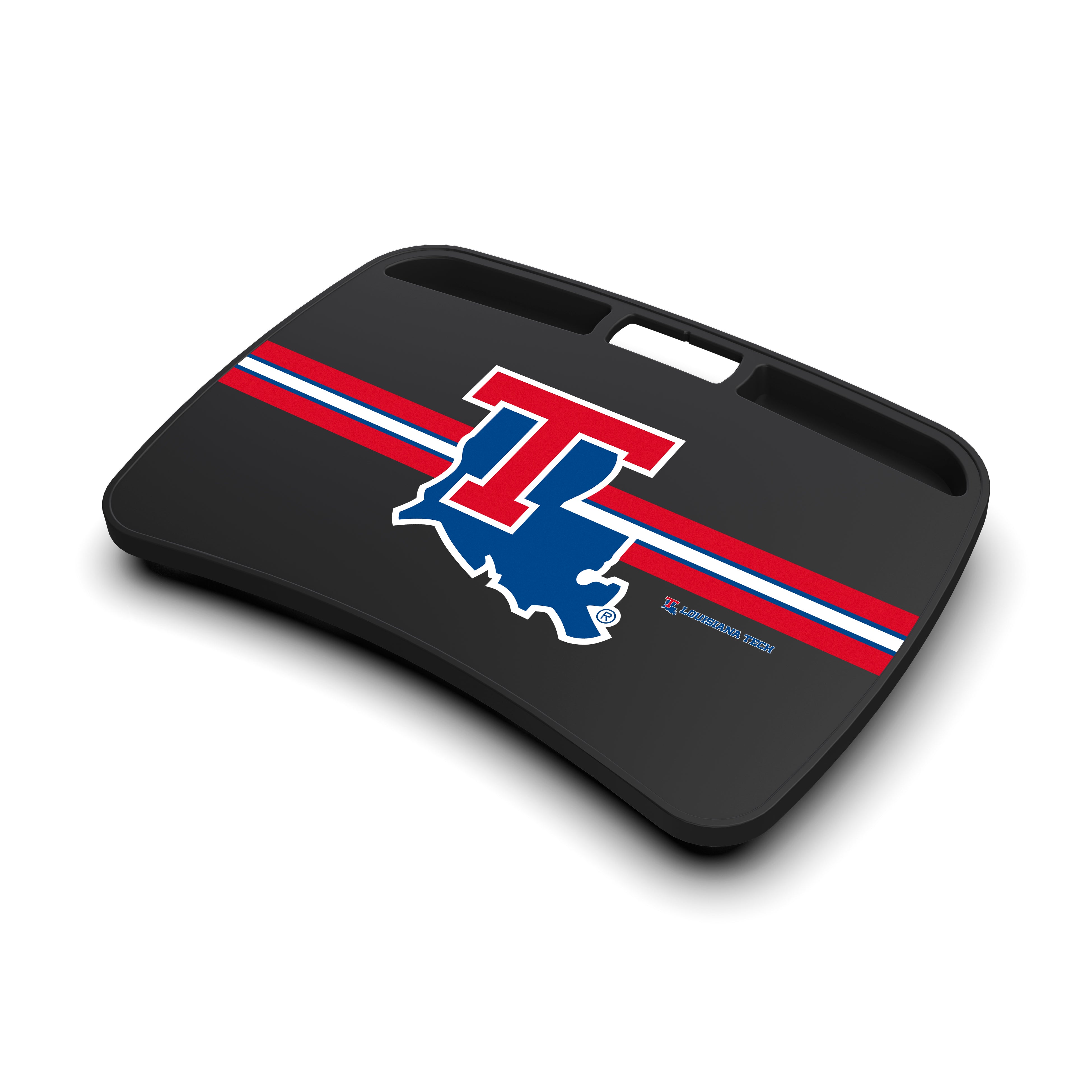 Louisiana Tech Bulldogs NCAA Portable Lap Desk with Memory Foam