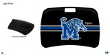 Memphis Tigers NCAA Portable Lap Desk with Memory Foam