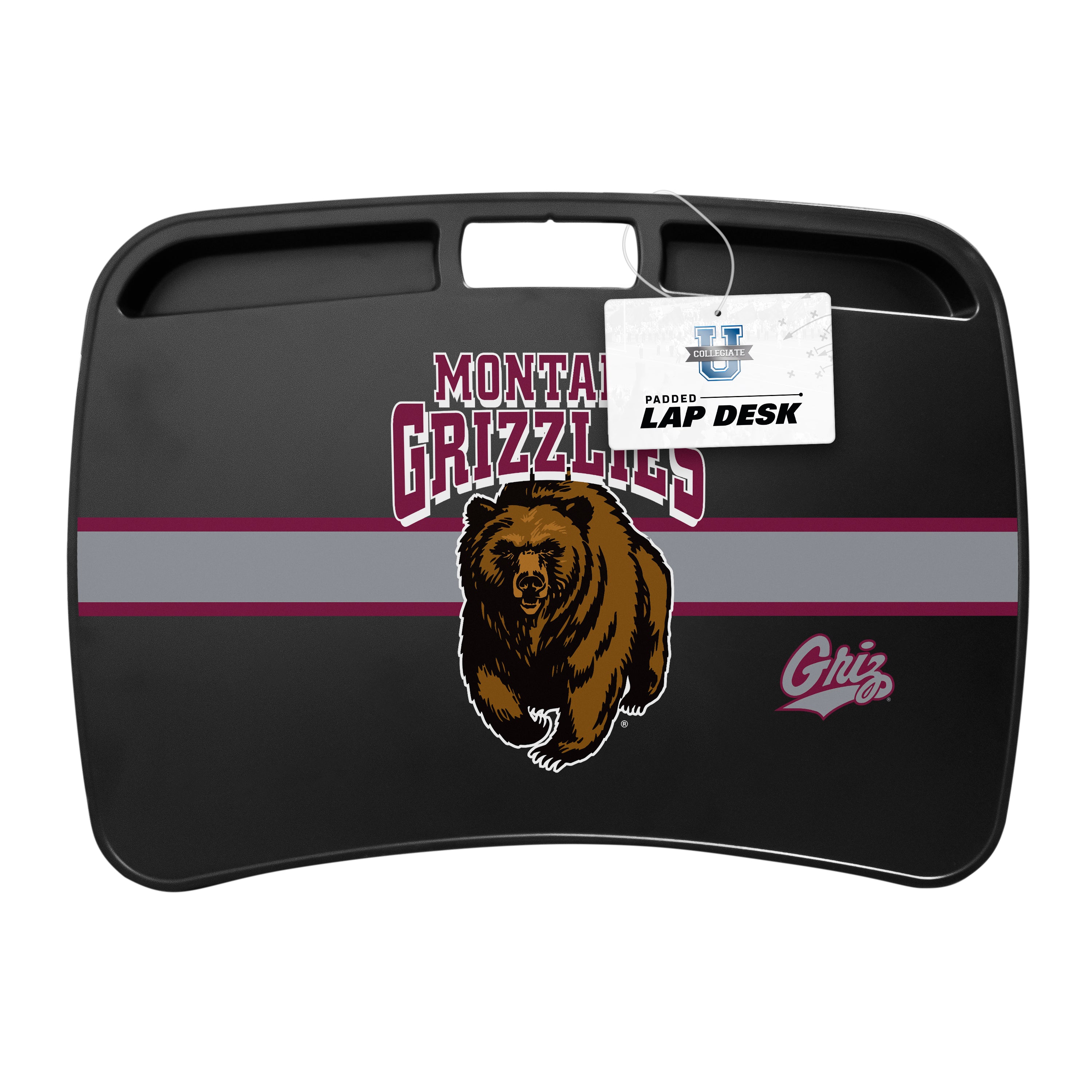 Montana Grizzlies NCAA Portable Lap Desk with Memory Foam