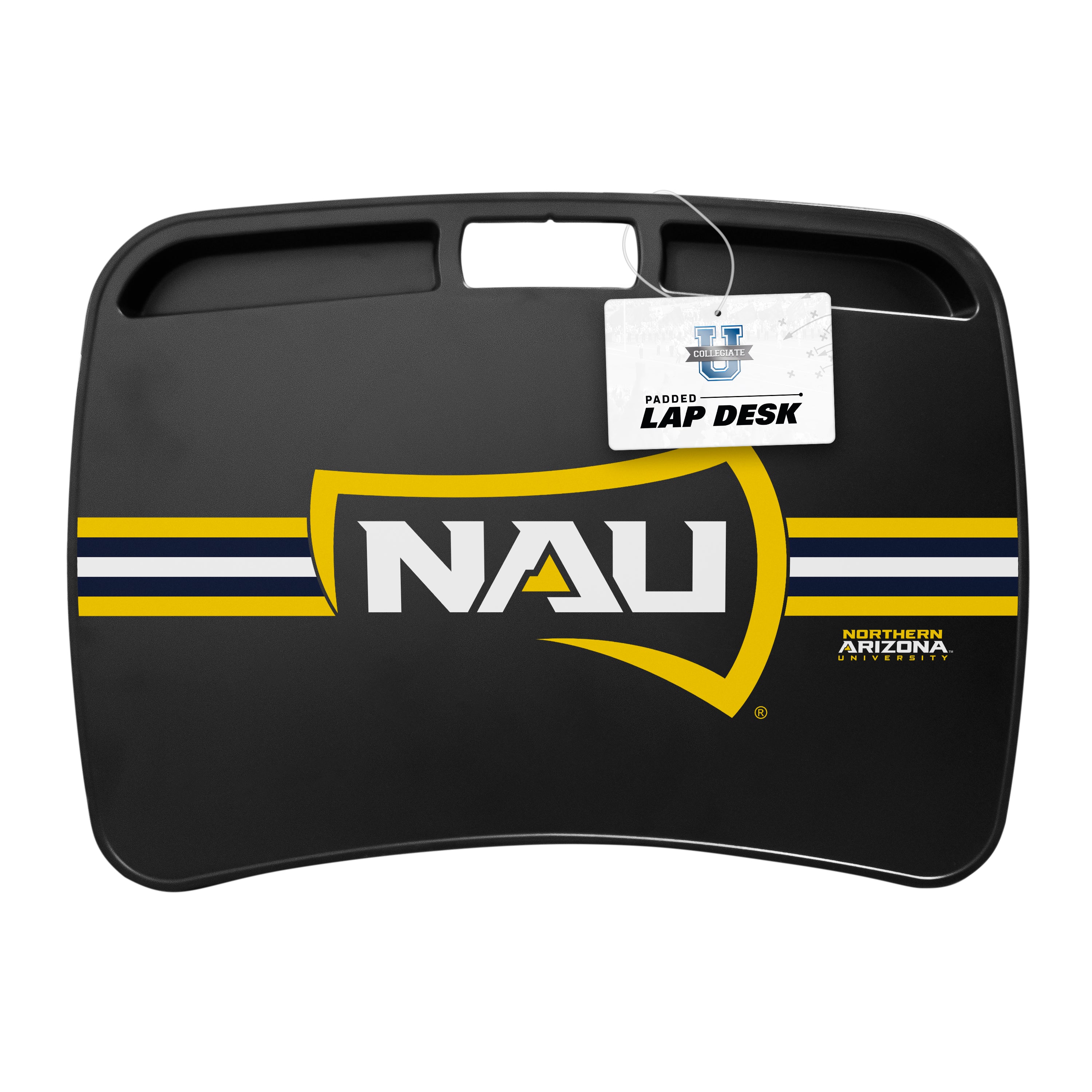 Northern Arizona Lumberjacks NCAA Portable Lap Desk with Memory Foam