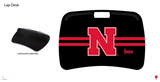 Nebraska Cornhuskers NCAA Portable Lap Desk with Memory Foam