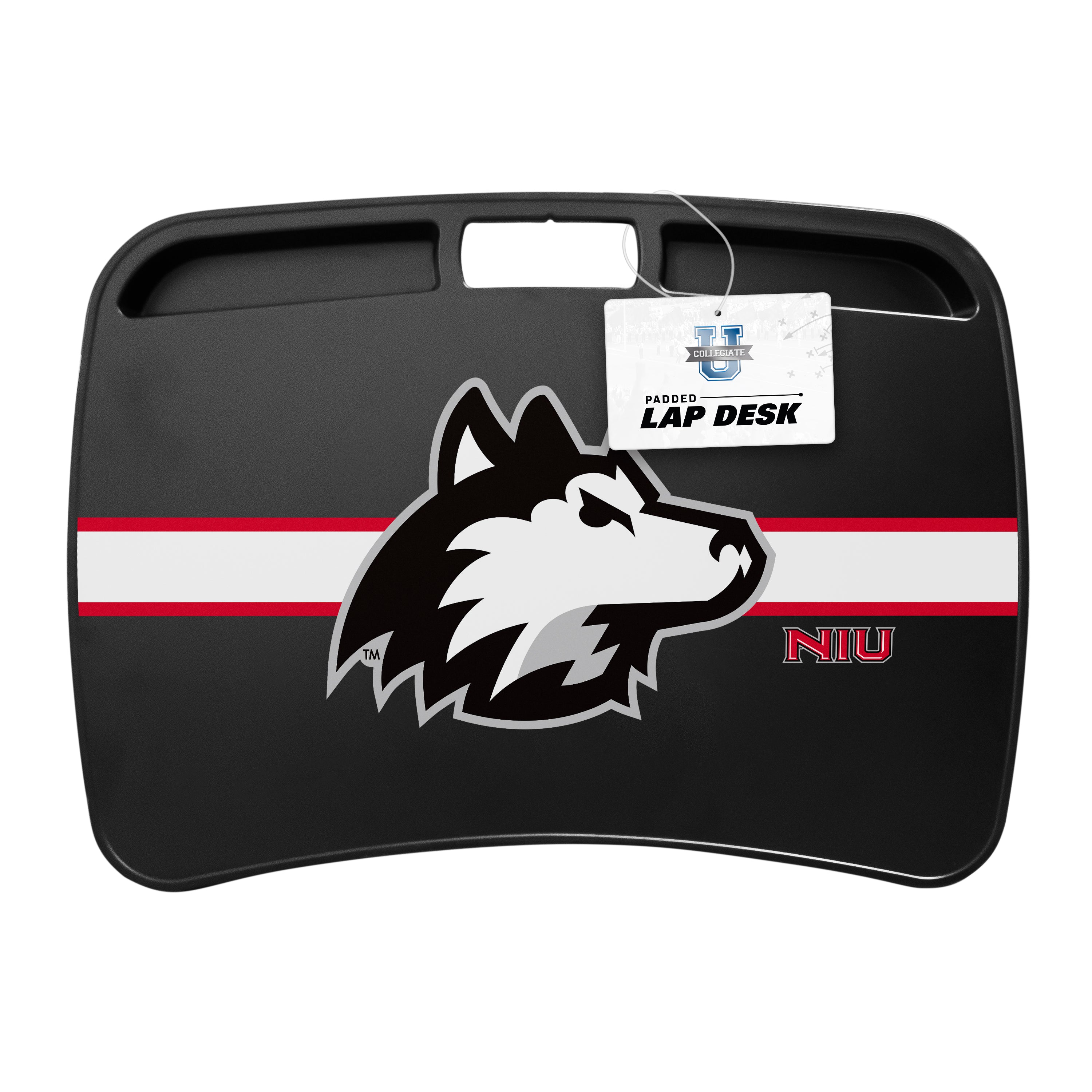 Northern Illinois University NCAA Portable Lap Desk with Memory Foam