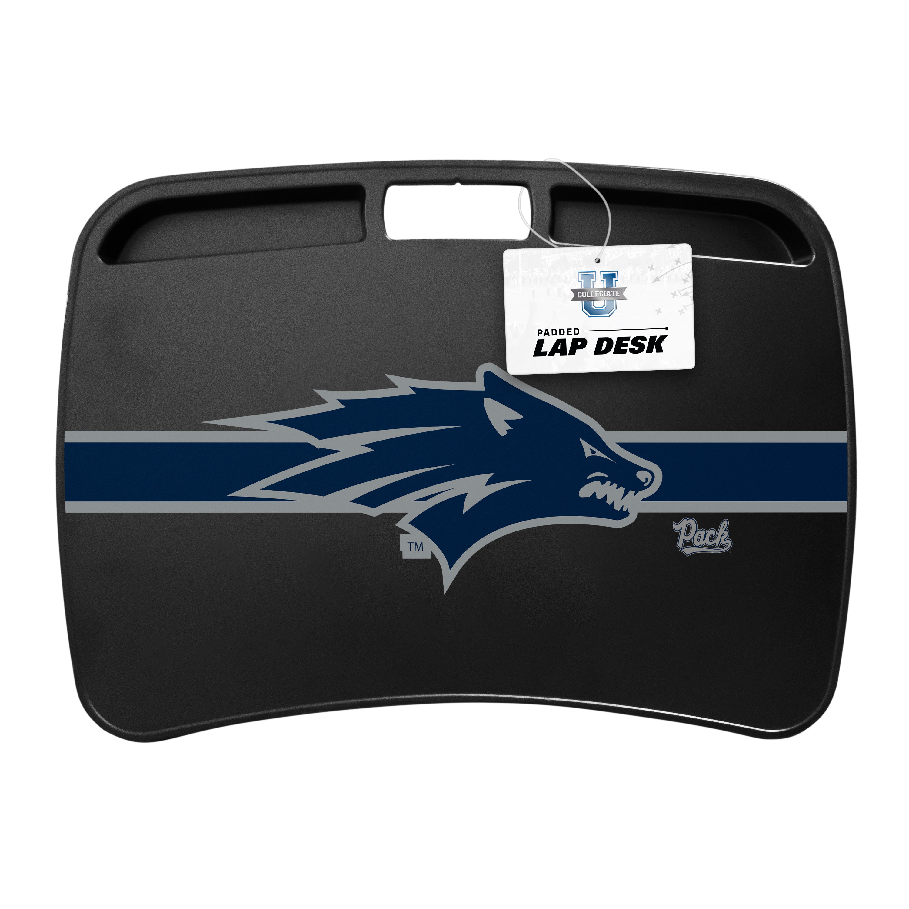 Nevada Wolf Pack NCAA Portable Lap Desk with Memory Foam