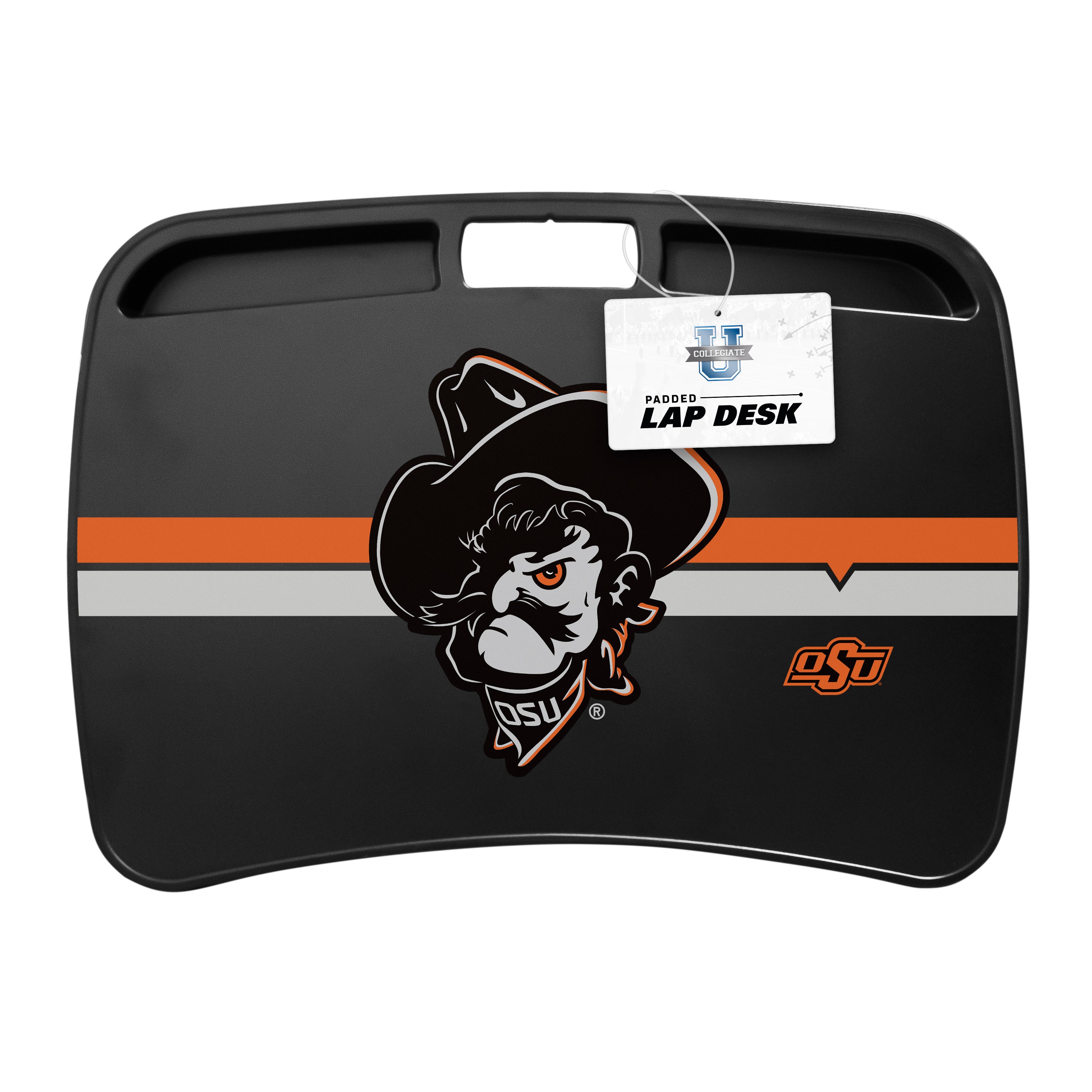 Oklahoma State Cowboys NCAA Portable Lap Desk with Memory Foam