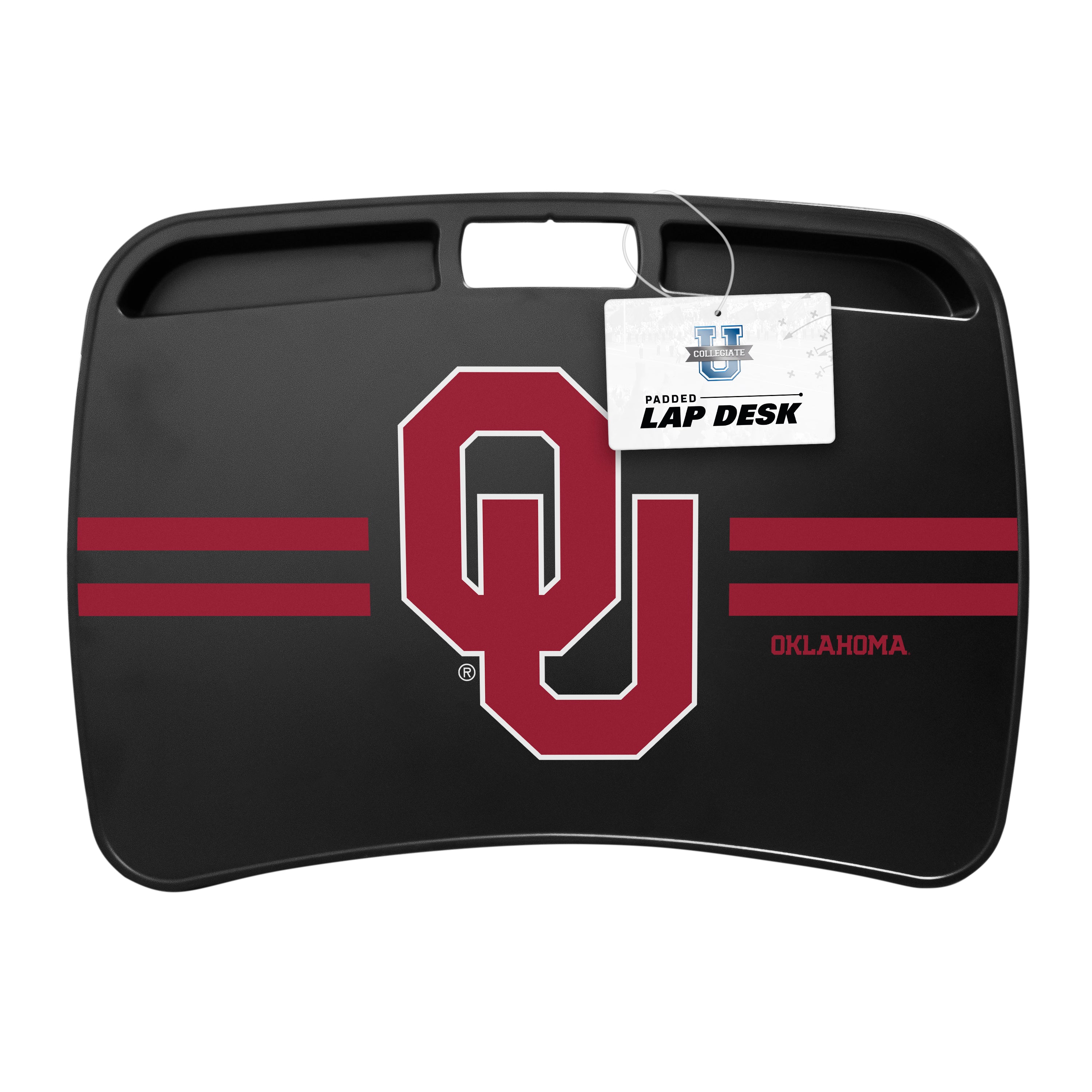 Oklahoma Sooners NCAA Portable Lap Desk with Memory Foam