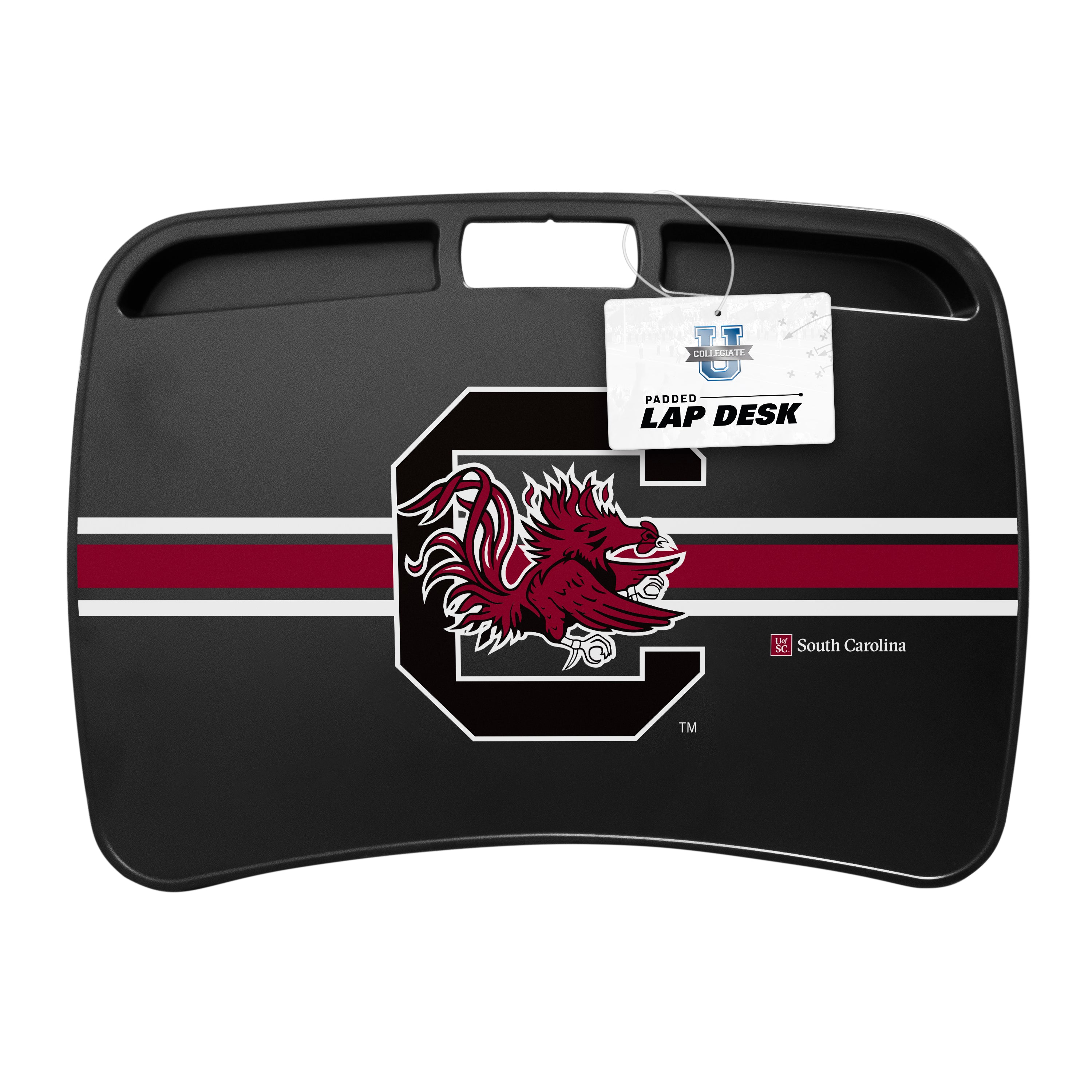 South Carolina Gamecocks NCAA Portable Lap Desk with Memory Foam