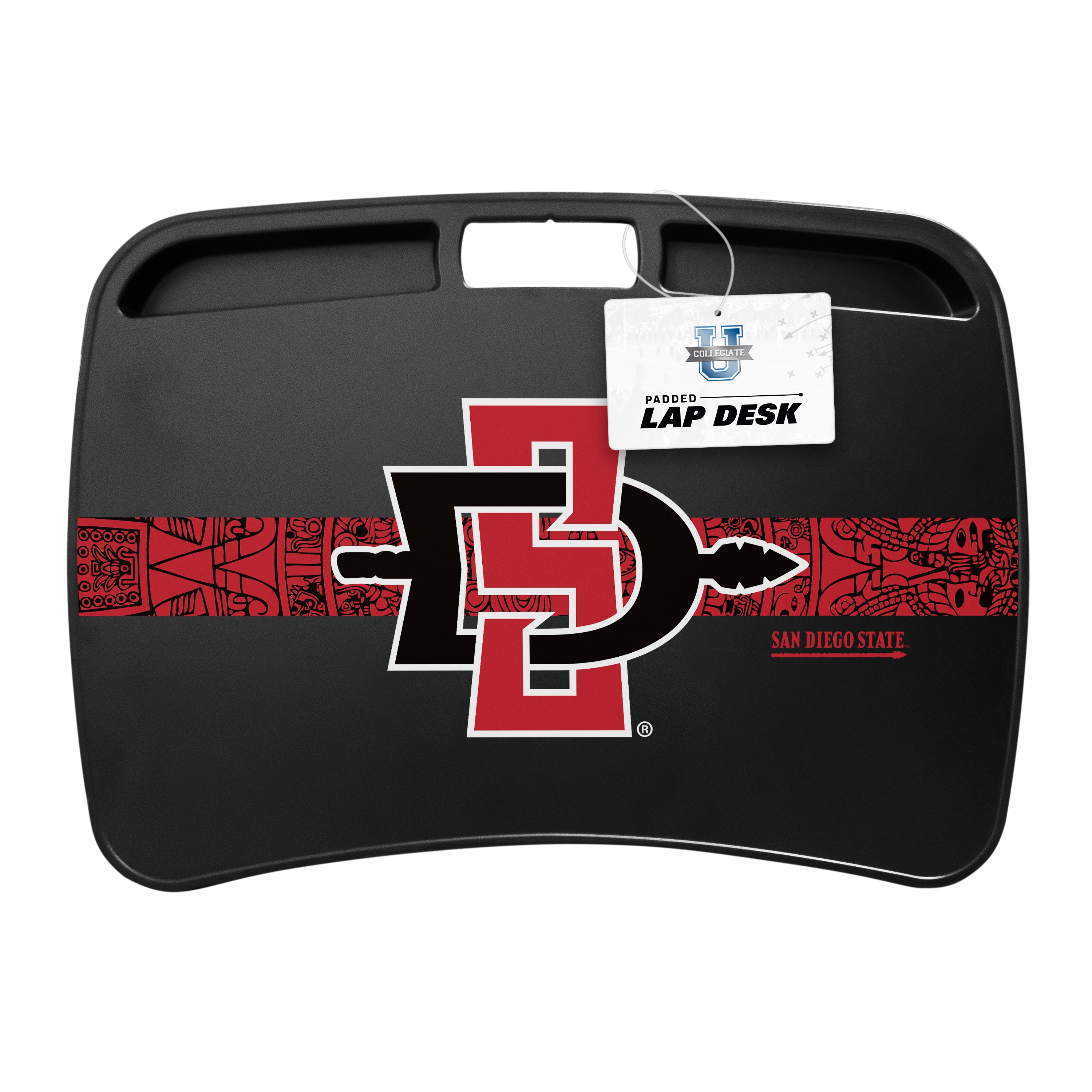 San Diego State Aztecs NCAA Portable Lap Desk with Memory Foam