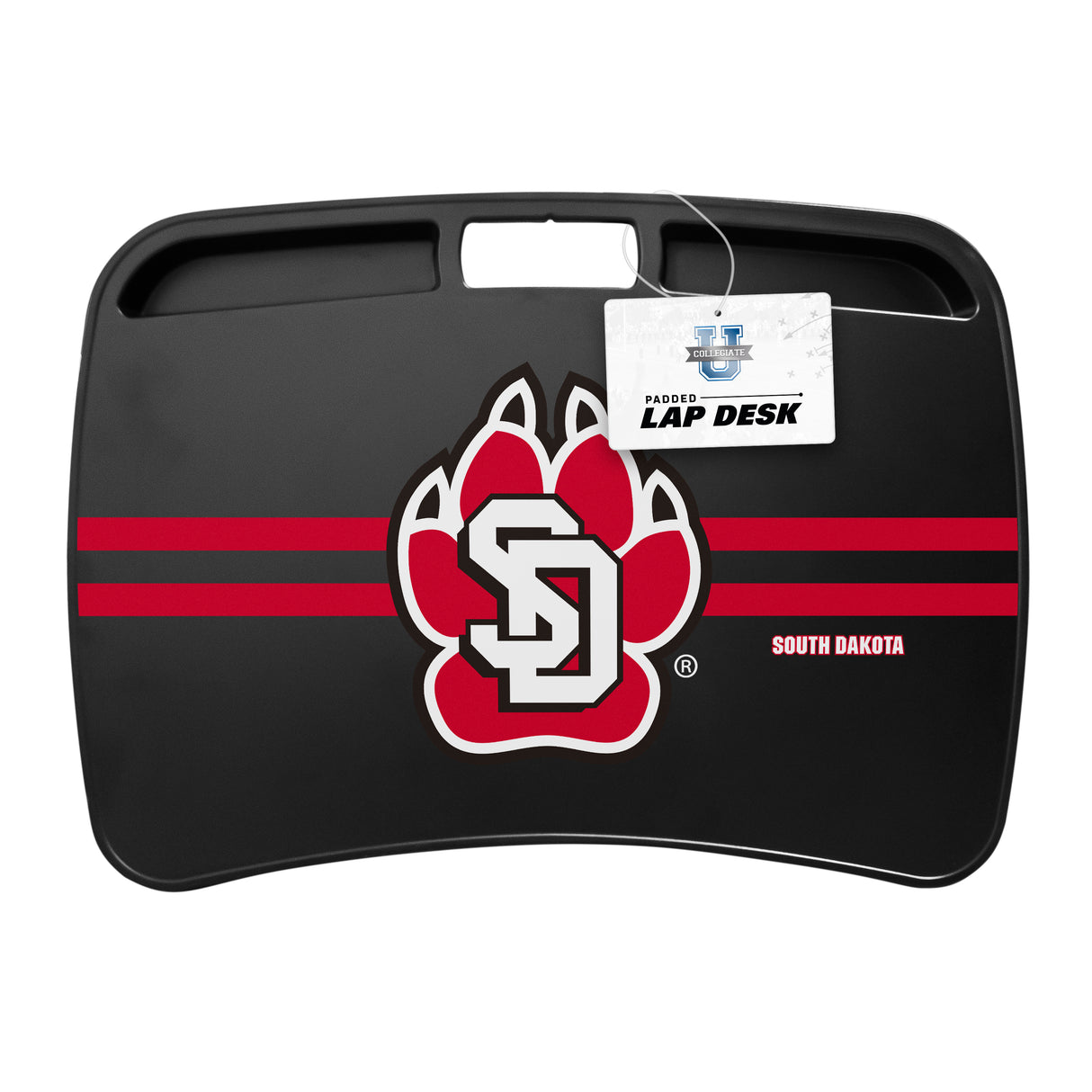 South Dakota, The University of NCAA Portable Lap Desk with Memory Foam