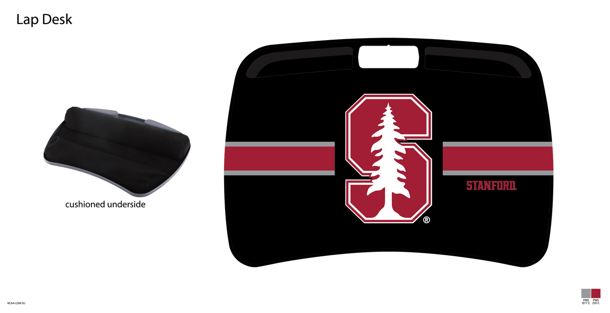 Stanford University NCAA Portable Lap Desk with Memory Foam