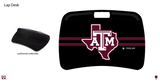 Texas A&M Aggies NCAA Portable Lap Desk with Memory Foam