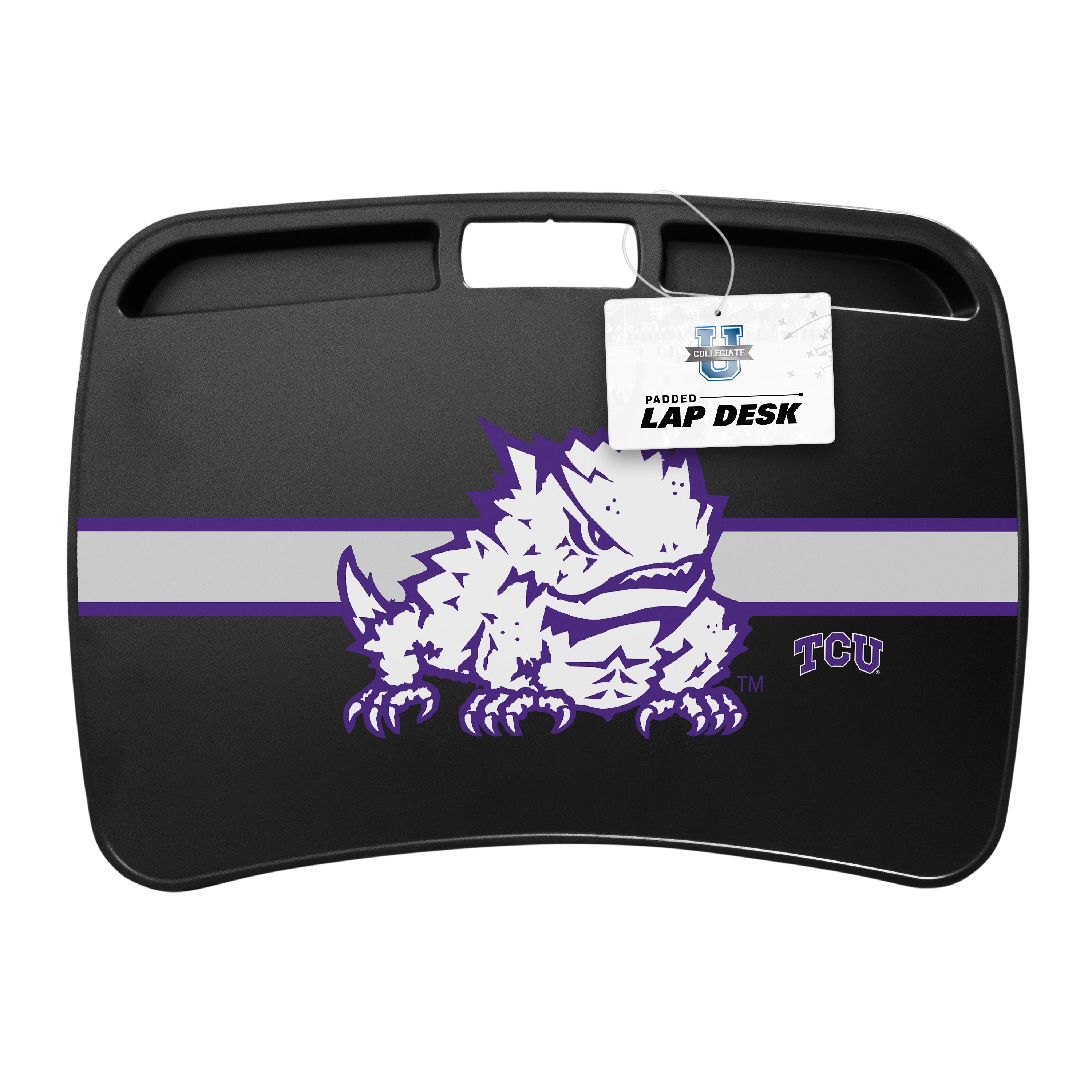 Tcu Horned Frogs NCAA Portable Lap Desk with Memory Foam