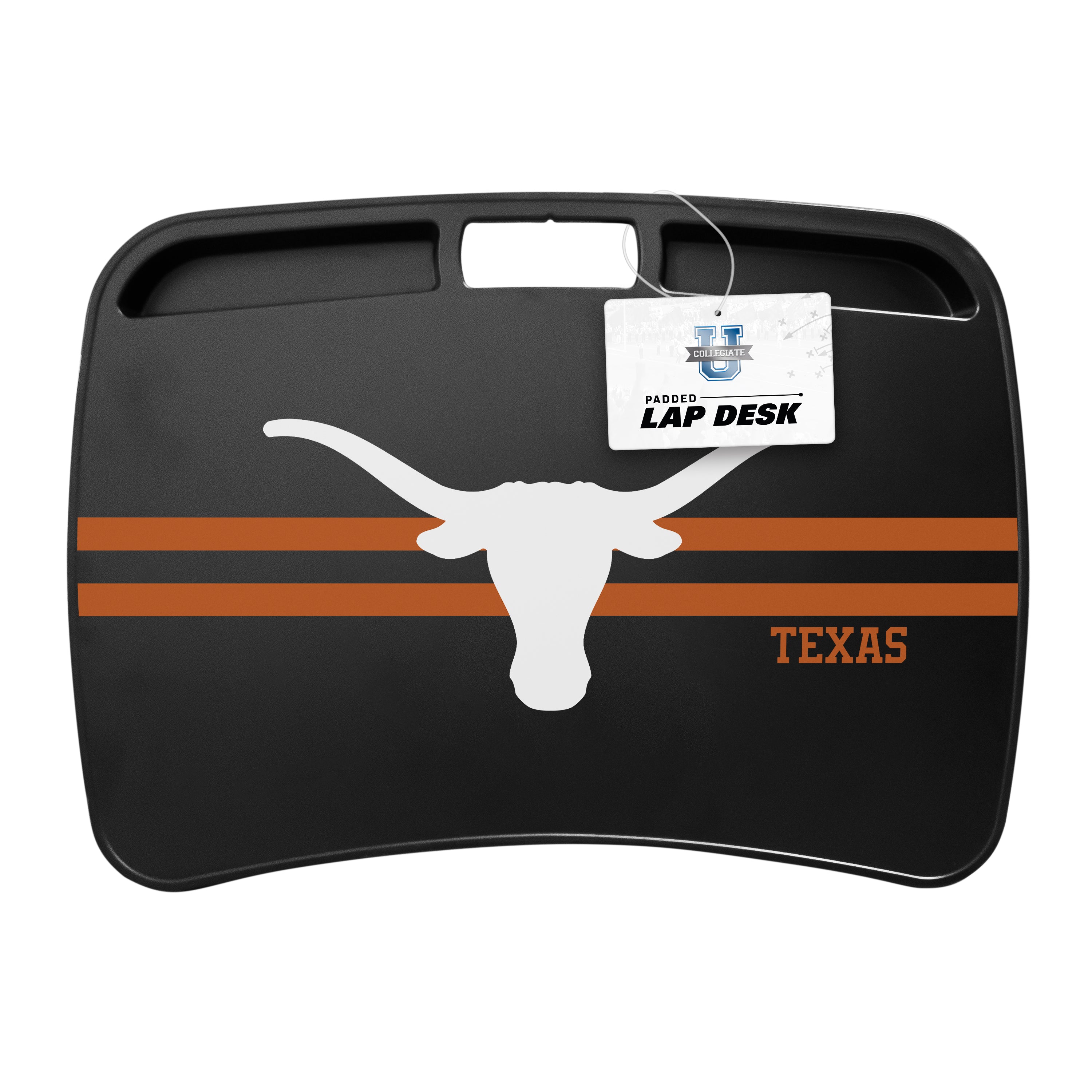 Texas Longhorns NCAA Portable Lap Desk with Memory Foam