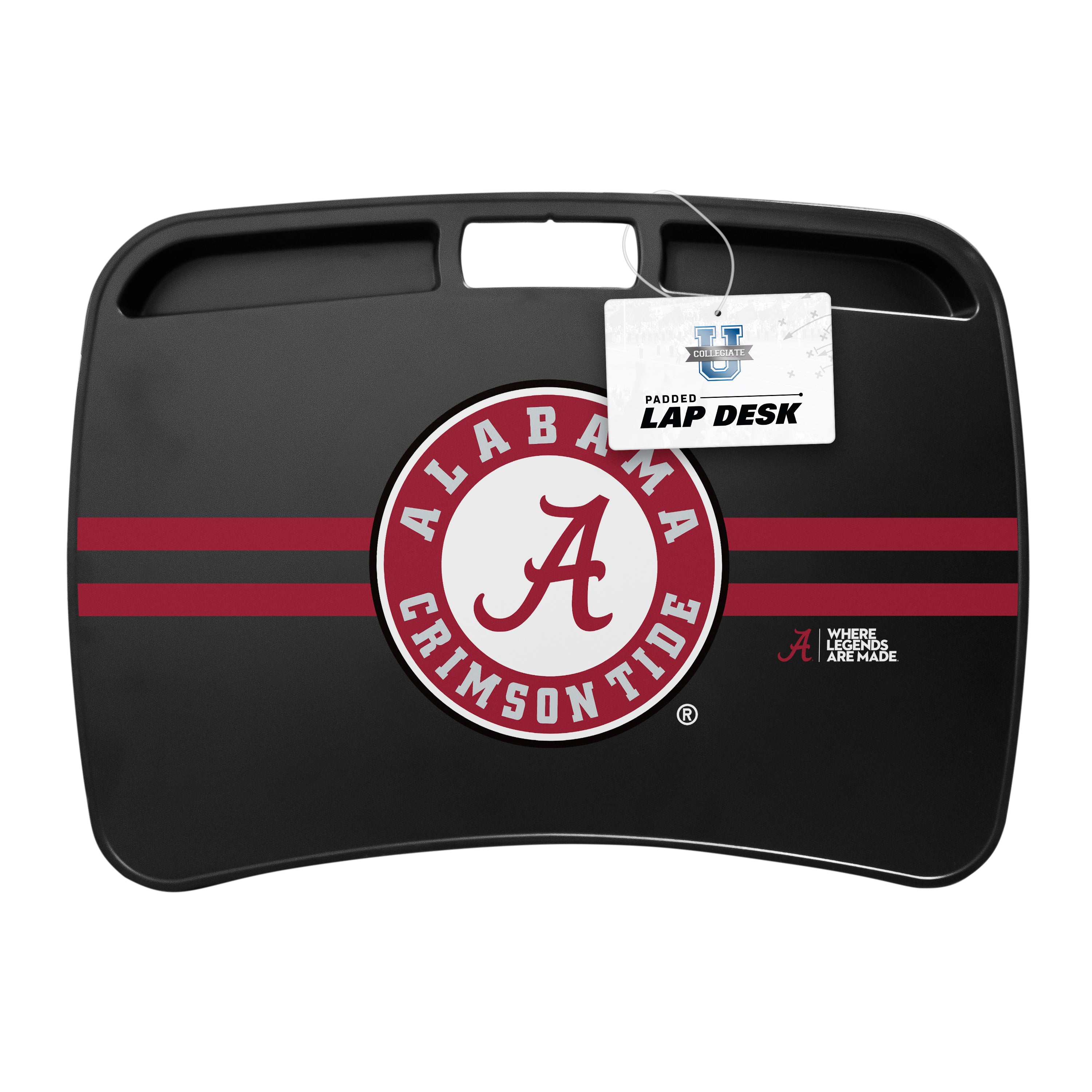 Alabama Crimson Tide NCAA Portable Lap Desk with Memory Foam