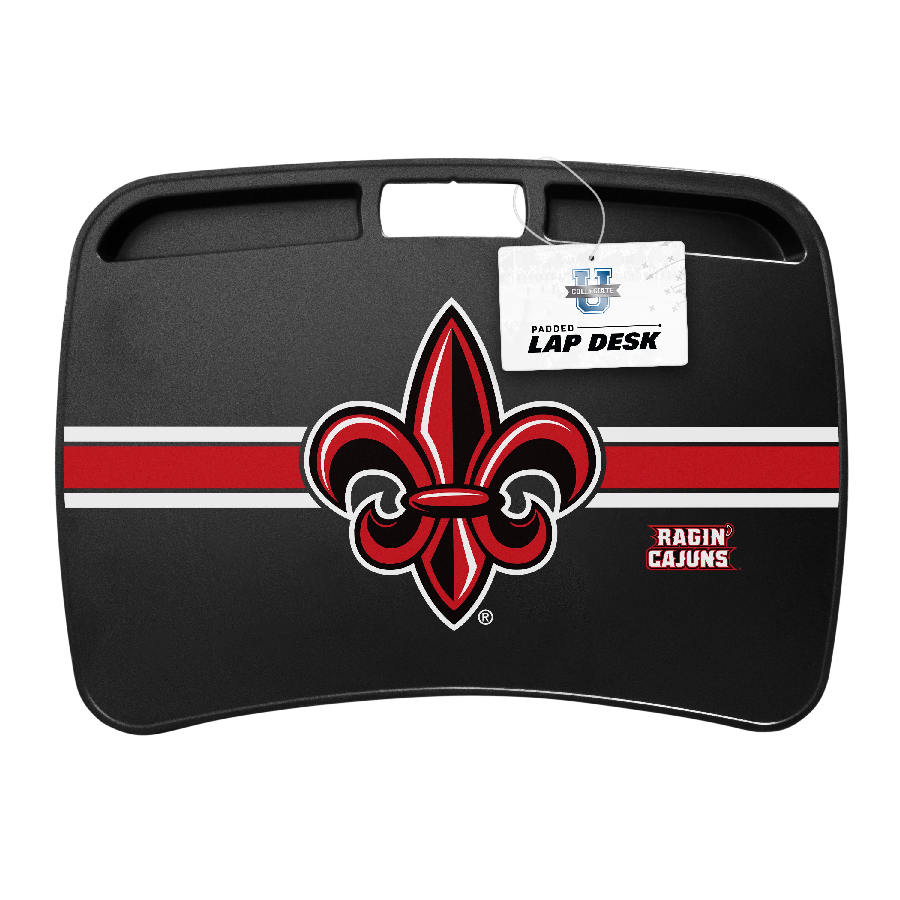 Louisiana Ragin' Cajuns NCAA Portable Lap Desk with Memory Foam