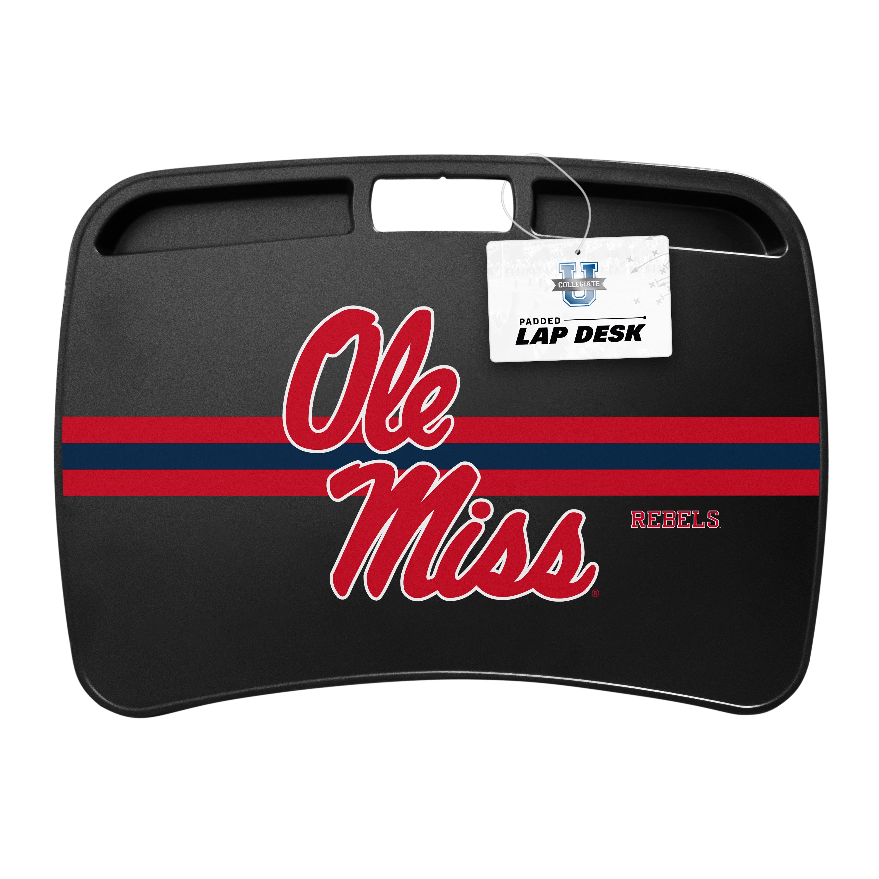 Ole Miss Rebels NCAA Portable Lap Desk with Memory Foam