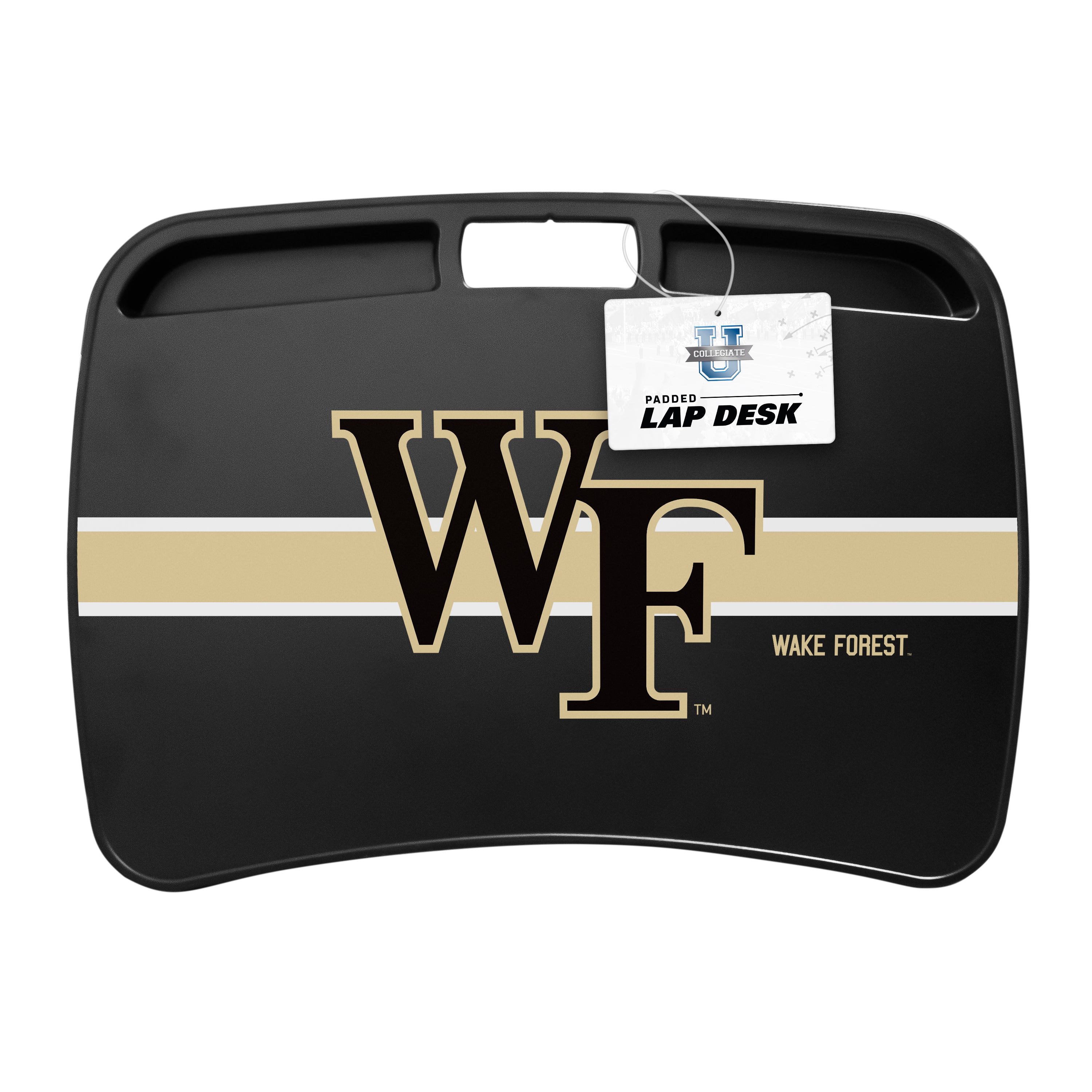 Wake Forest Demon Deacons NCAA Portable Lap Desk with Memory Foam