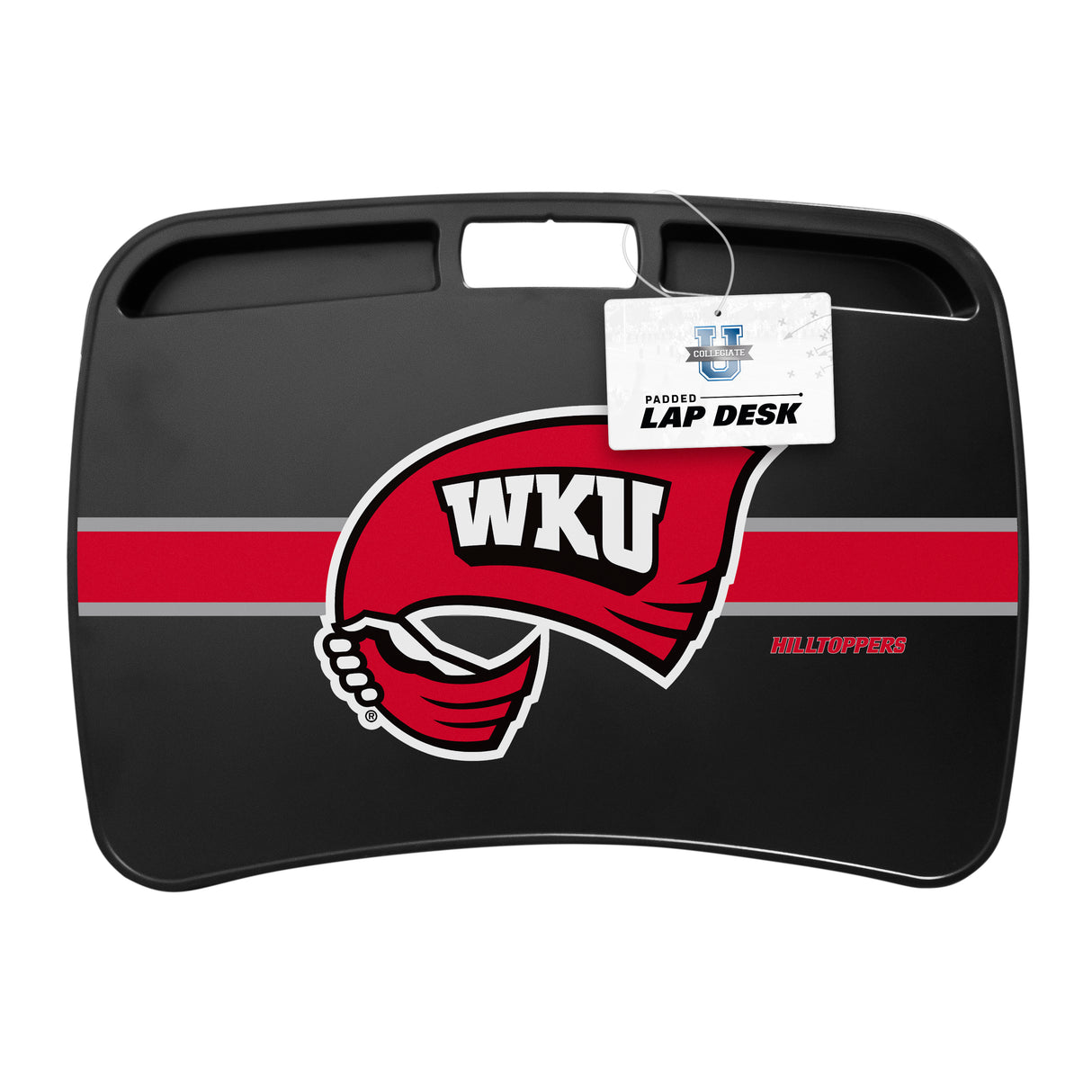 Western Kentucky Hilltoppers NCAA Portable Lap Desk with Memory Foam