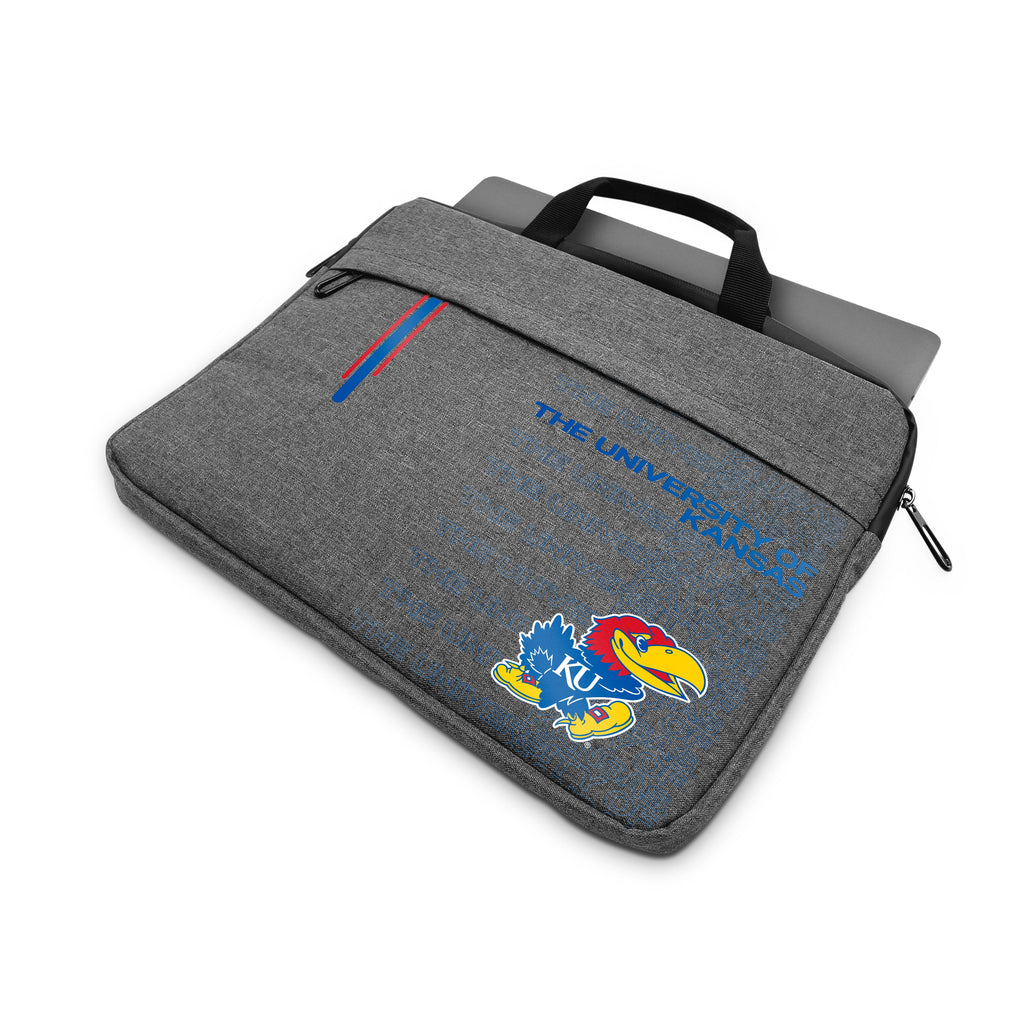 Kansas Jayhawks Collegiate Soft Material Laptop Case