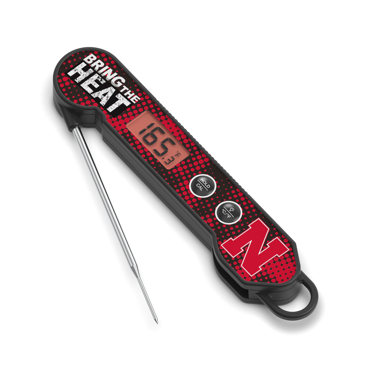 SOAR NCAA Digital Meat Thermometer- Nebraska Cornhuskers