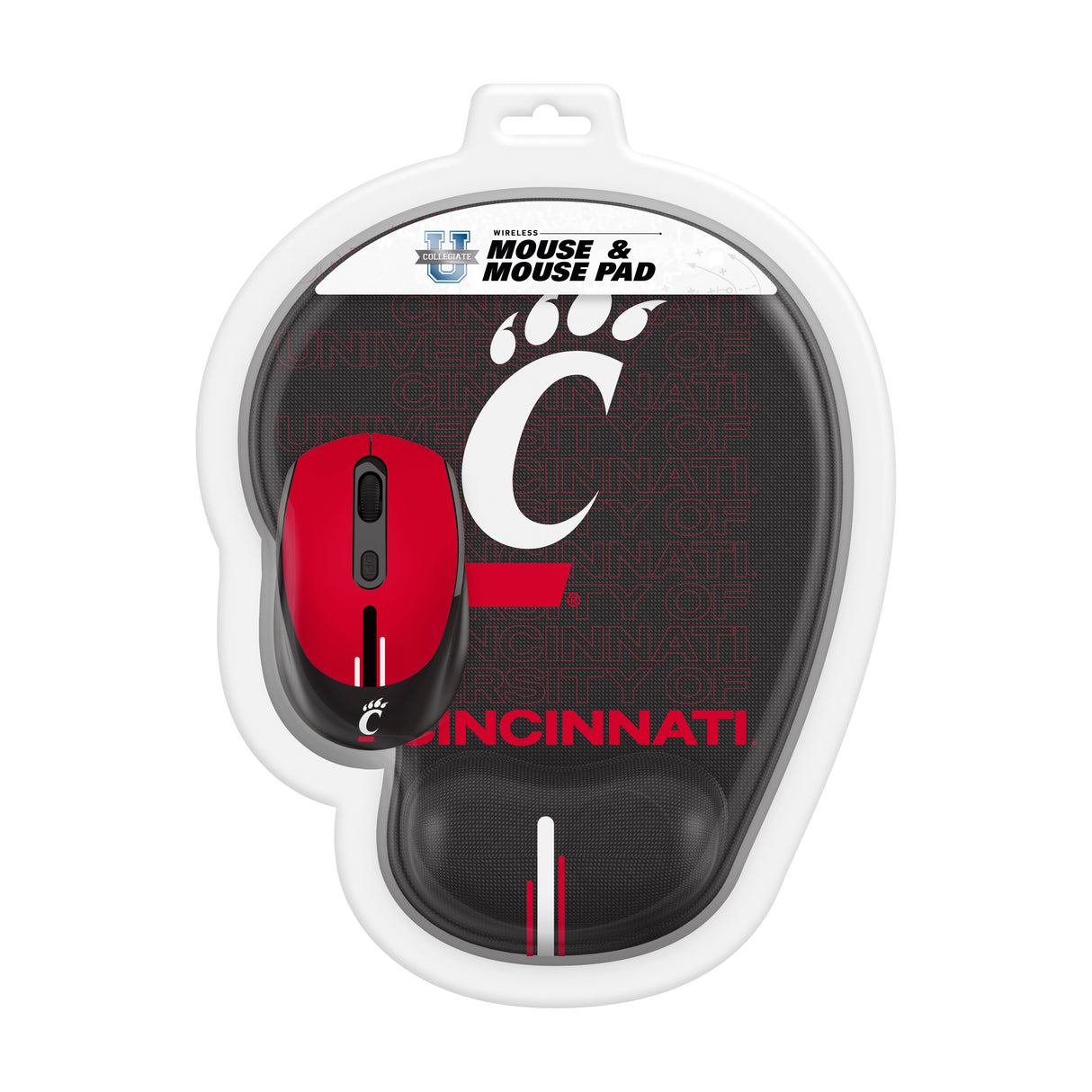 Cincinnati Bearcats Collegiate Mouse + Mousepad