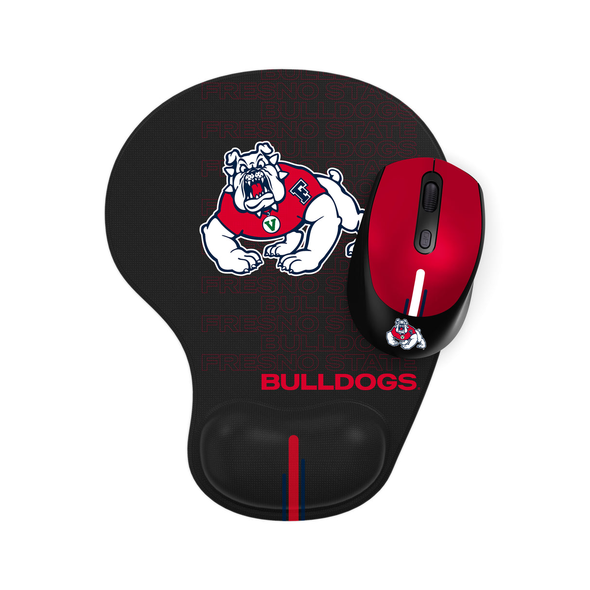 Fresno State Bulldogs Collegiate Mouse + Mousepad