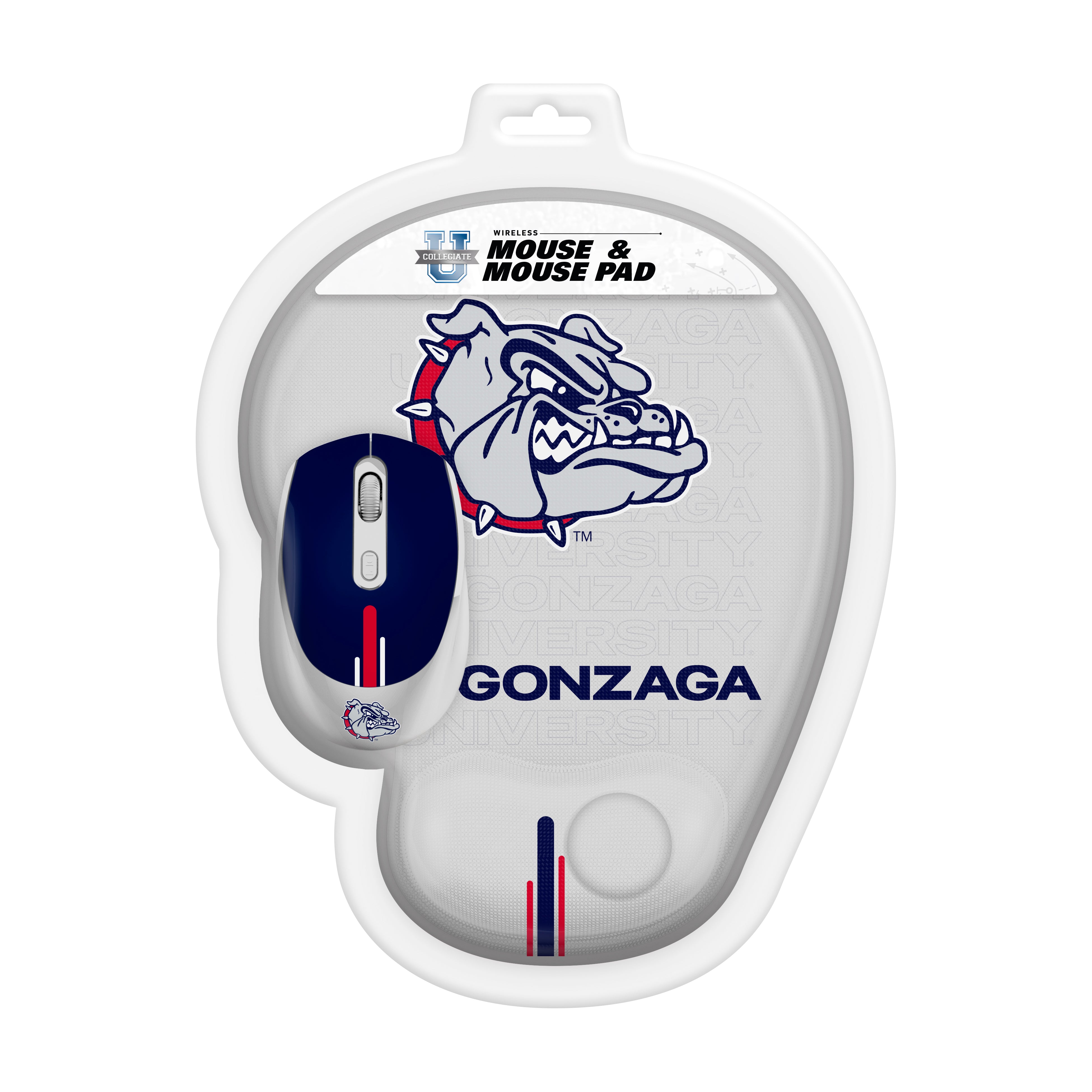 Gonzaga Bulldogs Collegiate Mouse + Mousepad