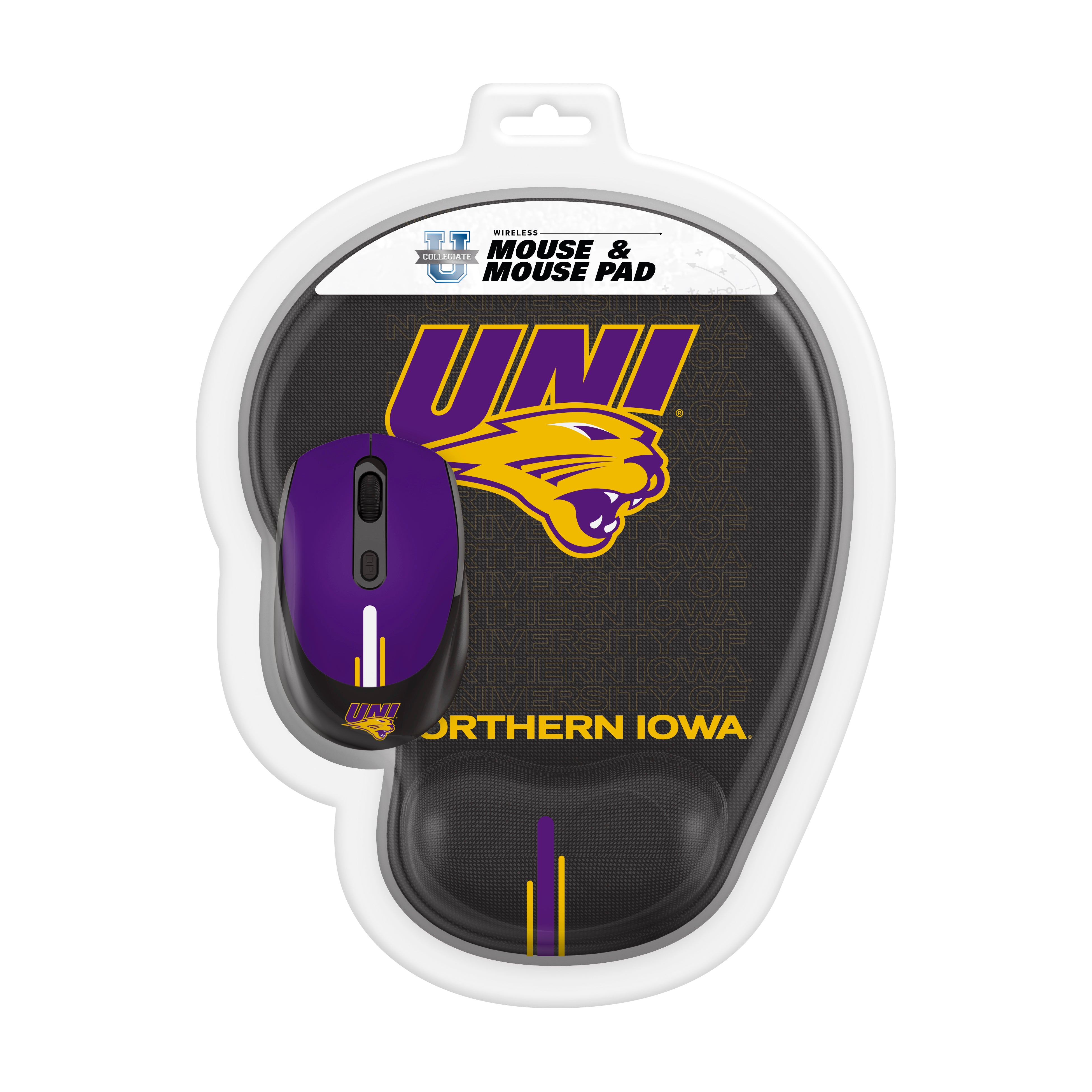 Northern Iowa Panthers Collegiate Mouse + Mousepad