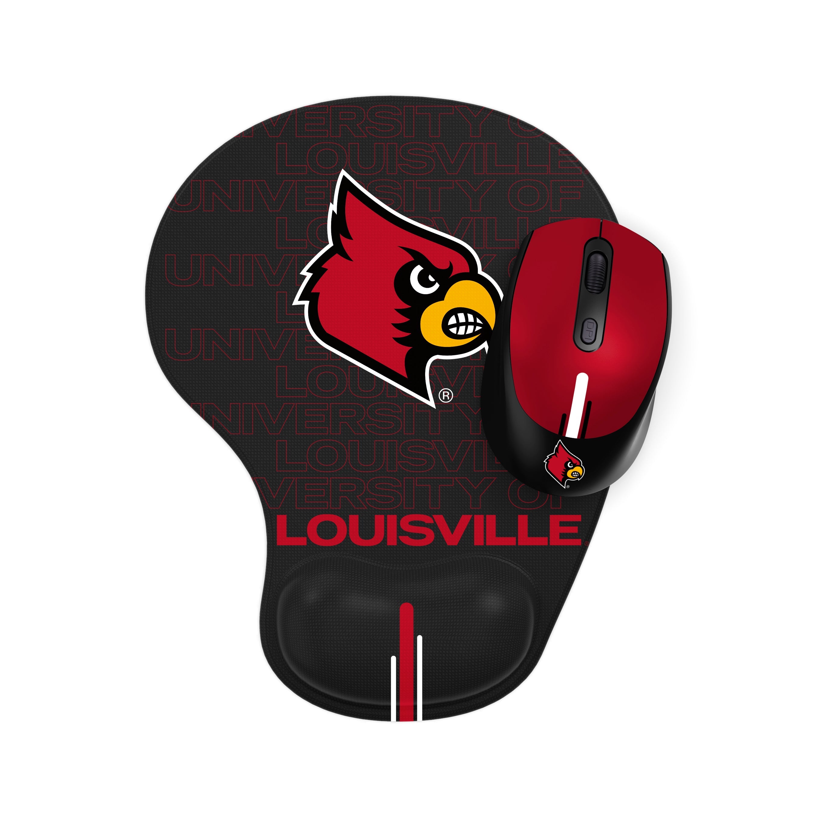 Louisville Cardinals Collegiate Mouse + Mousepad