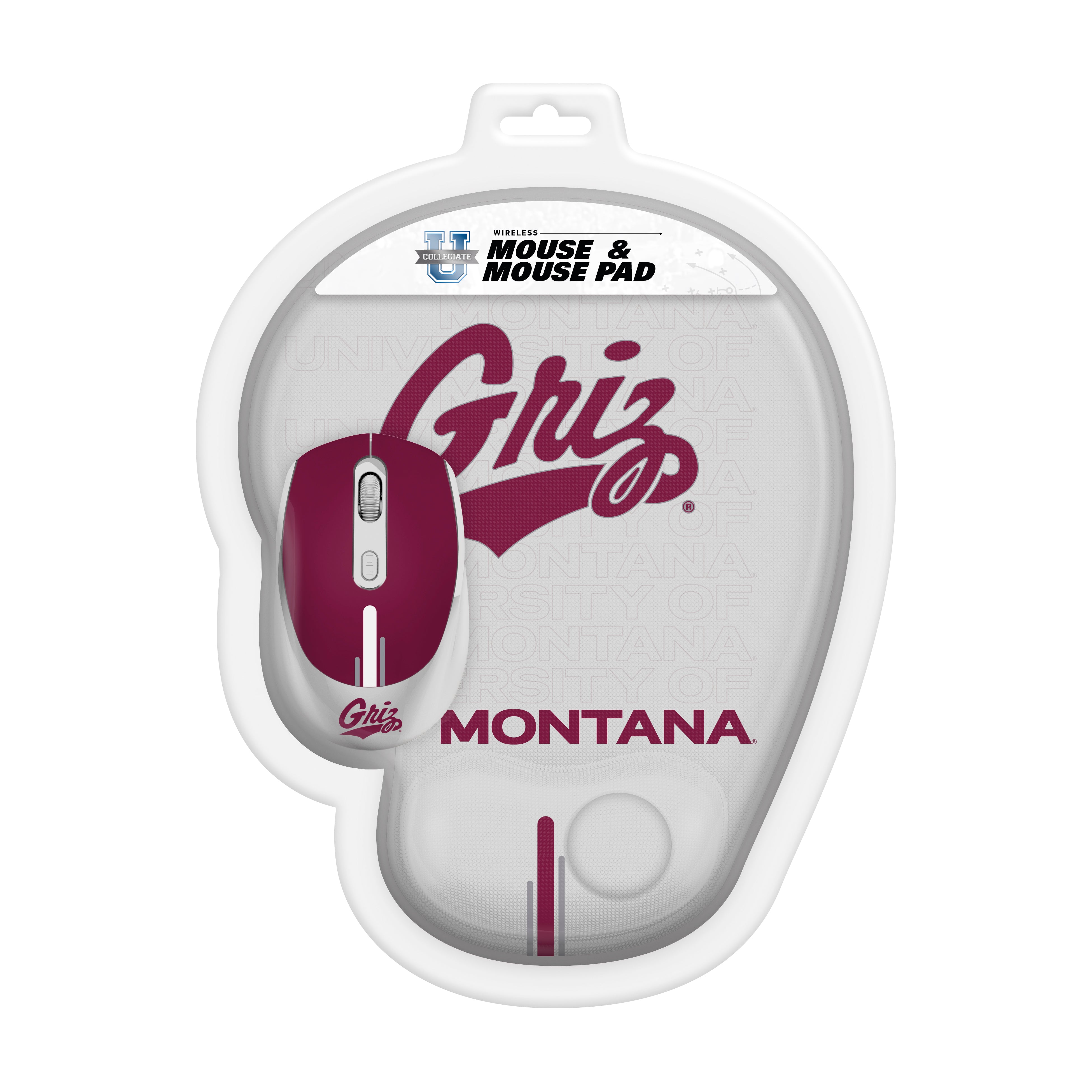 Montana Grizzlies Collegiate Mouse + Mousepad