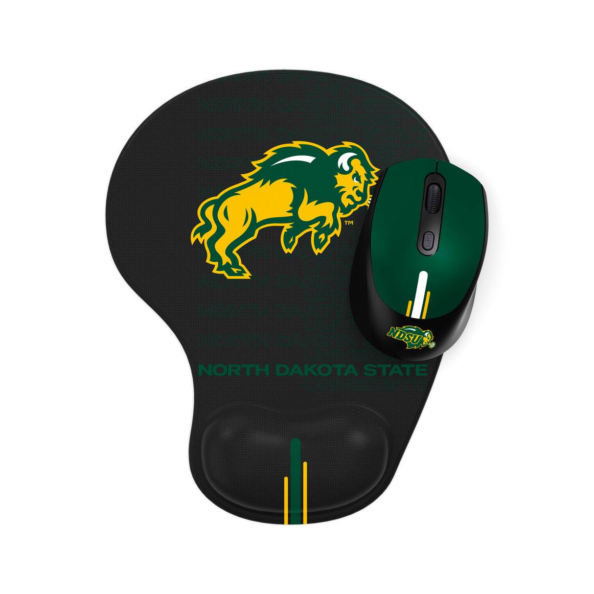 North Dakota State University Collegiate Mouse + Mousepad