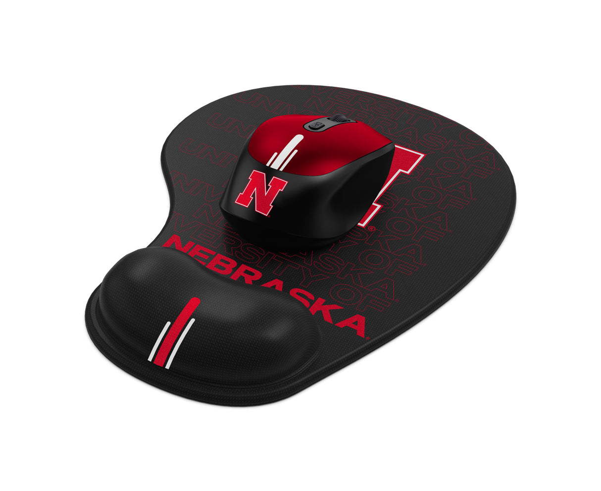Nebraska Cornhuskers Collegiate Mouse + Mousepad