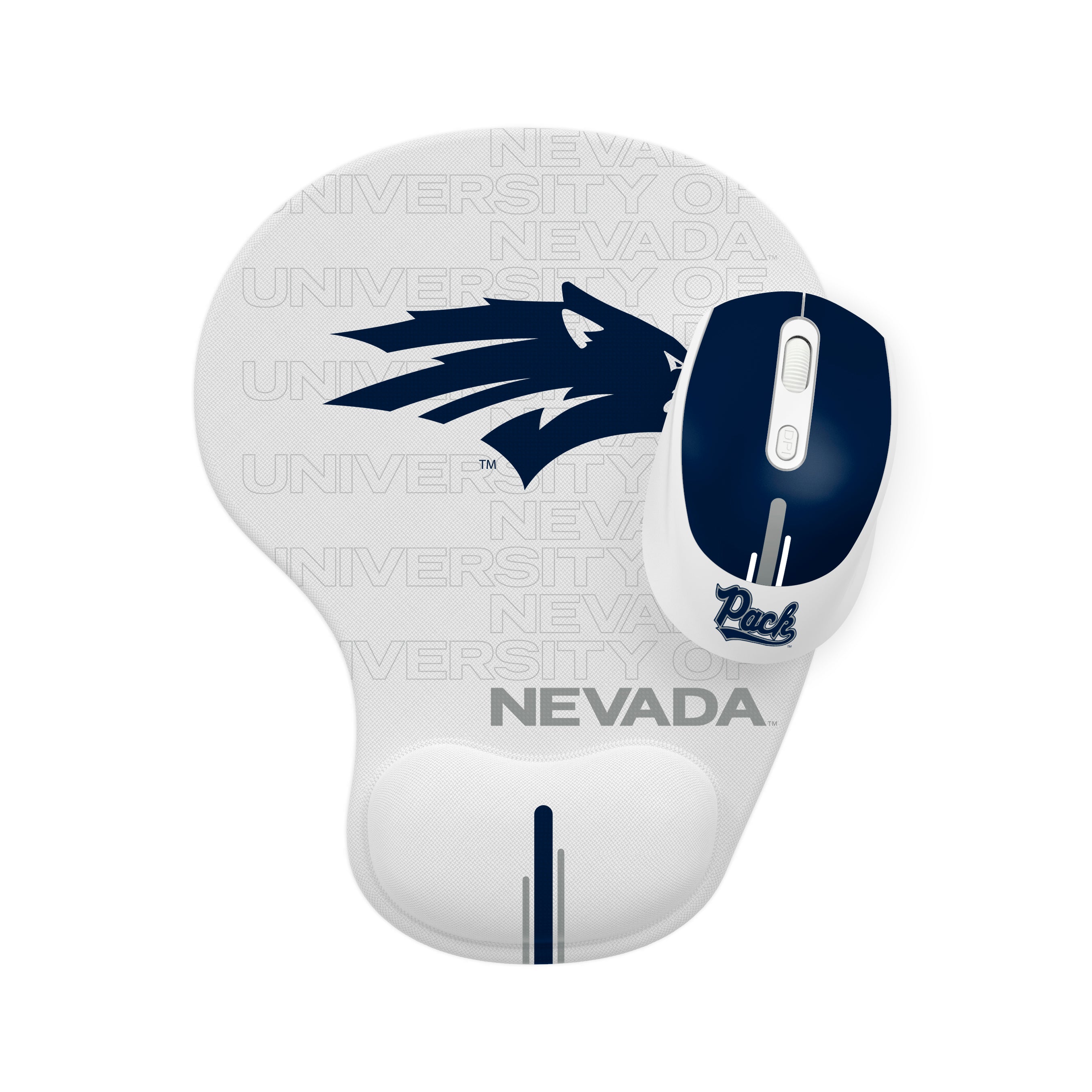 Nevada Wolf Pack Collegiate Mouse + Mousepad