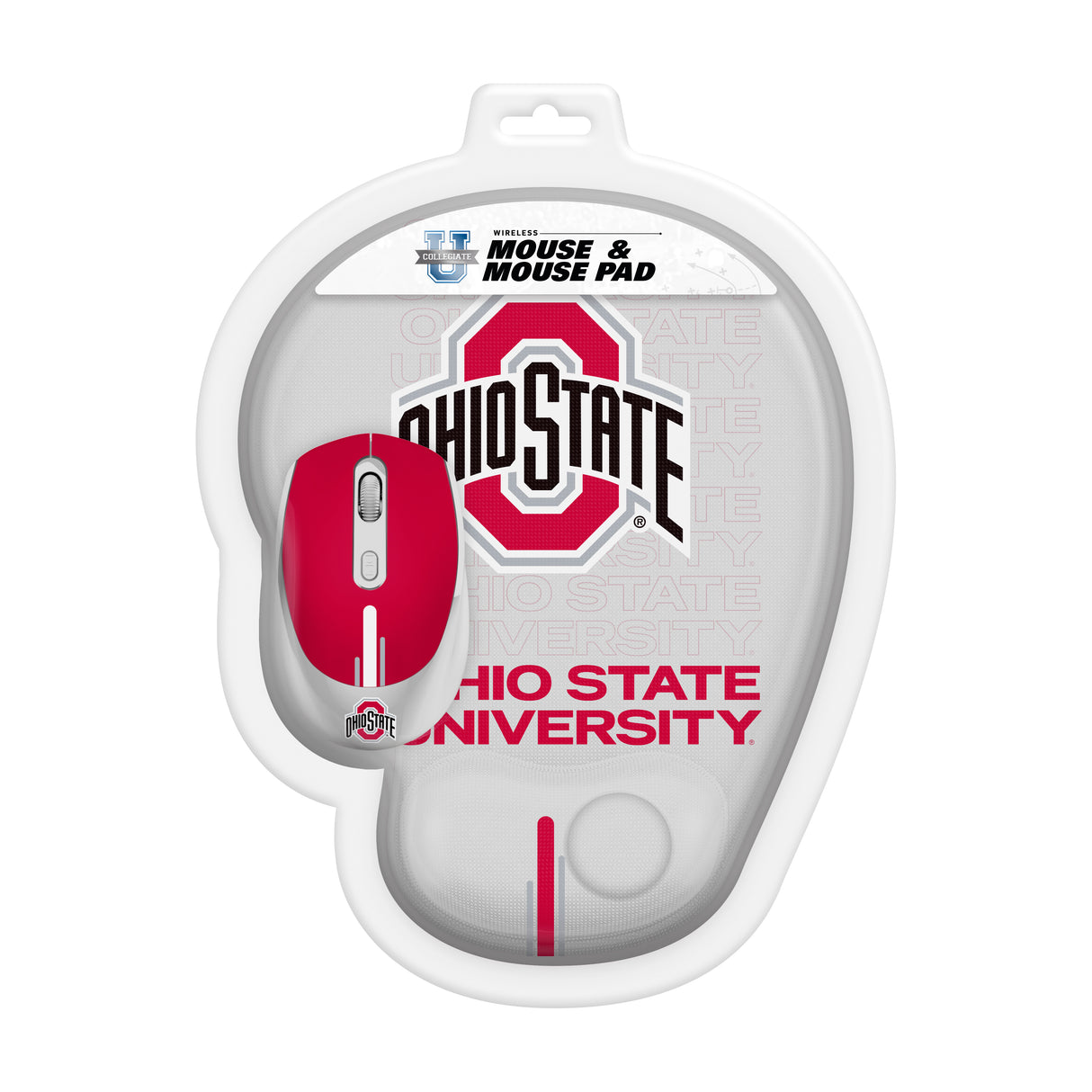 Ohio State Buckeyes Collegiate Mouse + Mousepad