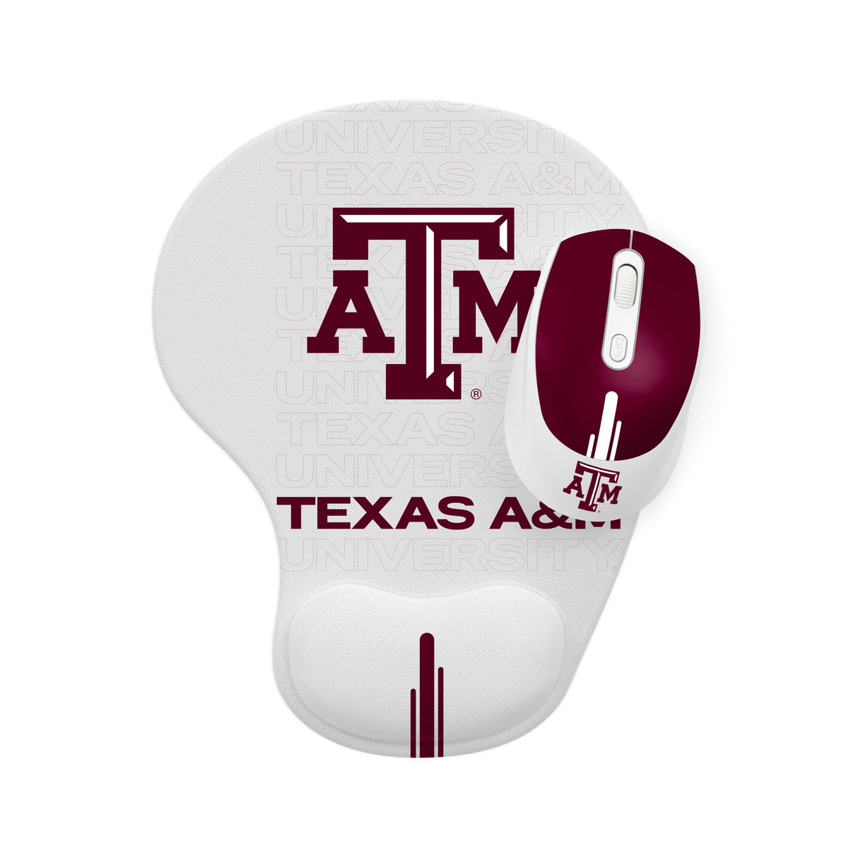 Texas A&M Aggies Collegiate Mouse + Mousepad