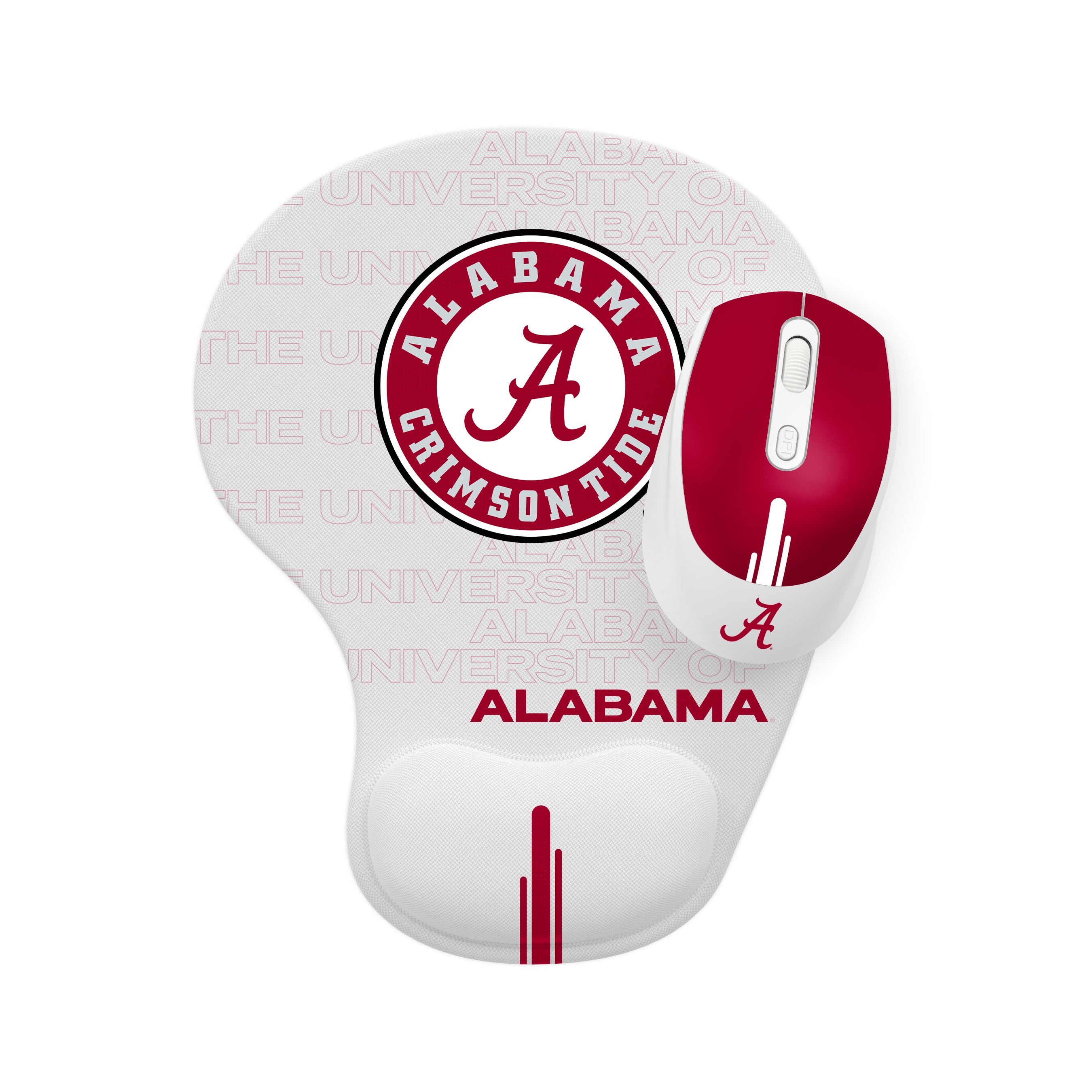 Alabama Crimson Tide Collegiate Mouse + Mousepad