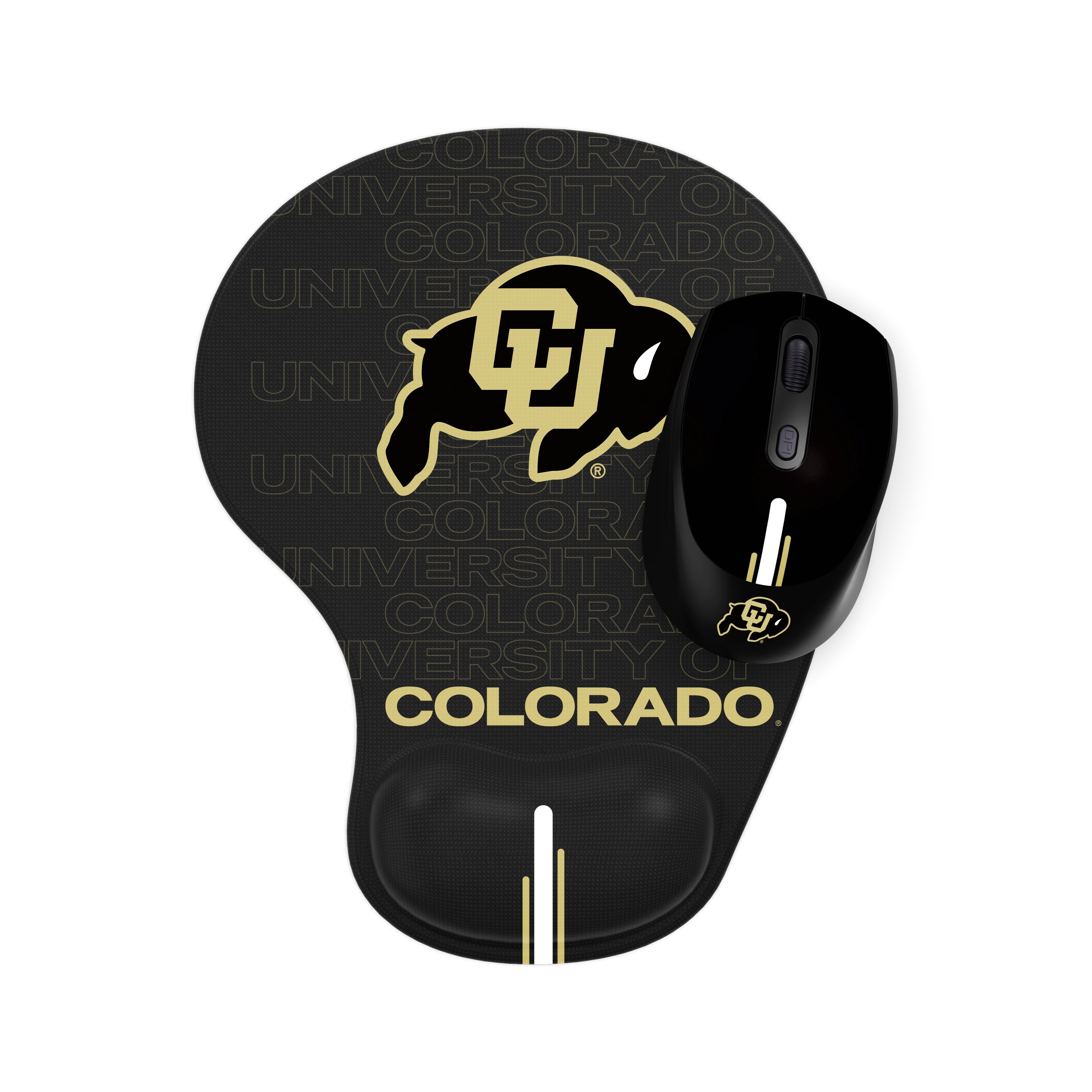 Colorado Buffaloes Collegiate Mouse + Mousepad