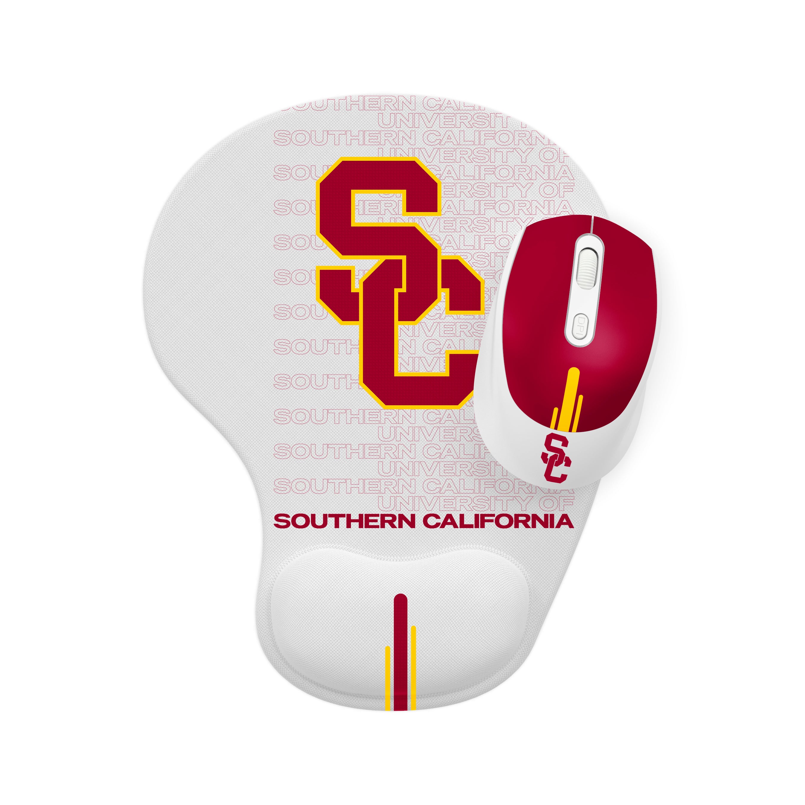 USC Trojans Collegiate Mouse + Mousepad