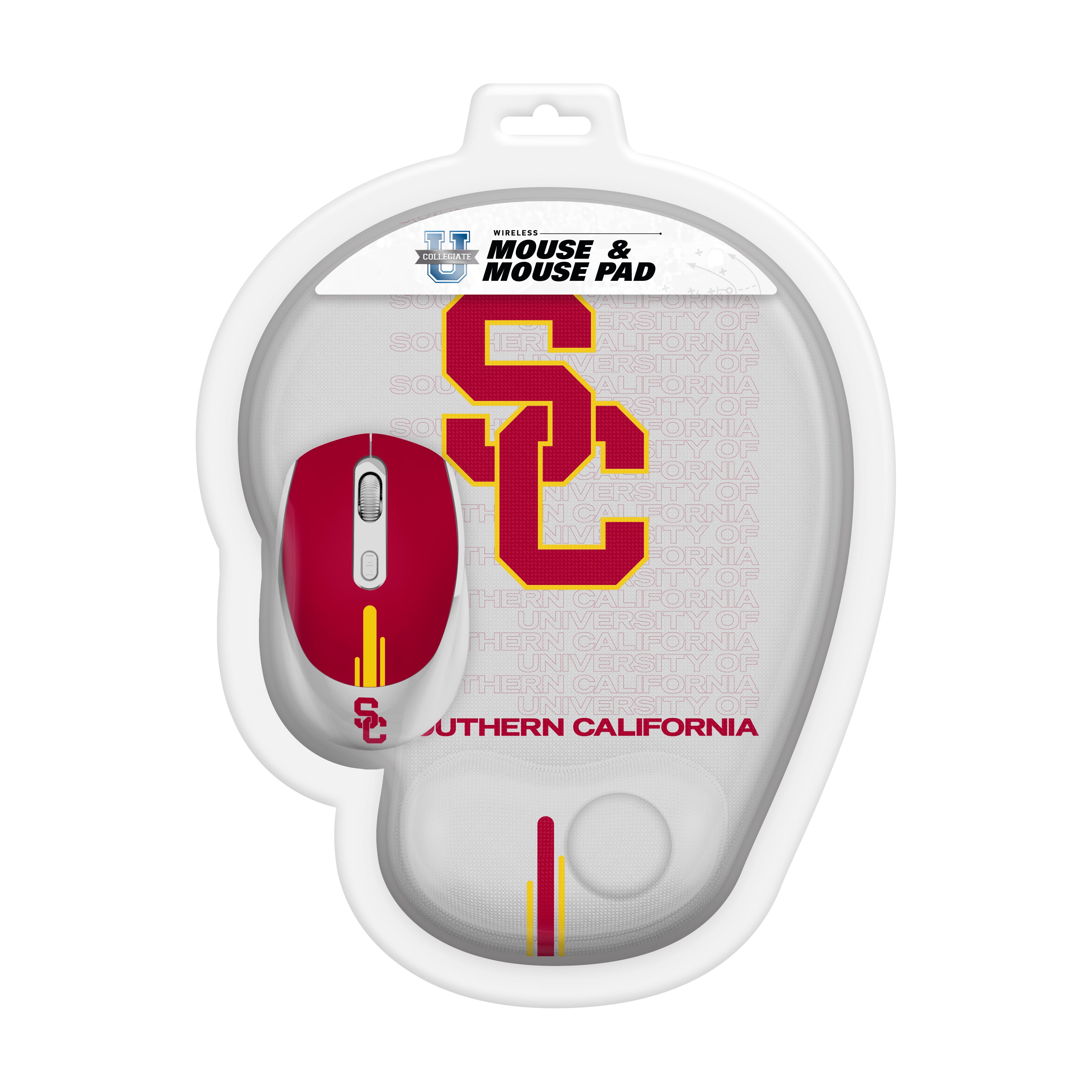 USC Trojans Collegiate Mouse + Mousepad