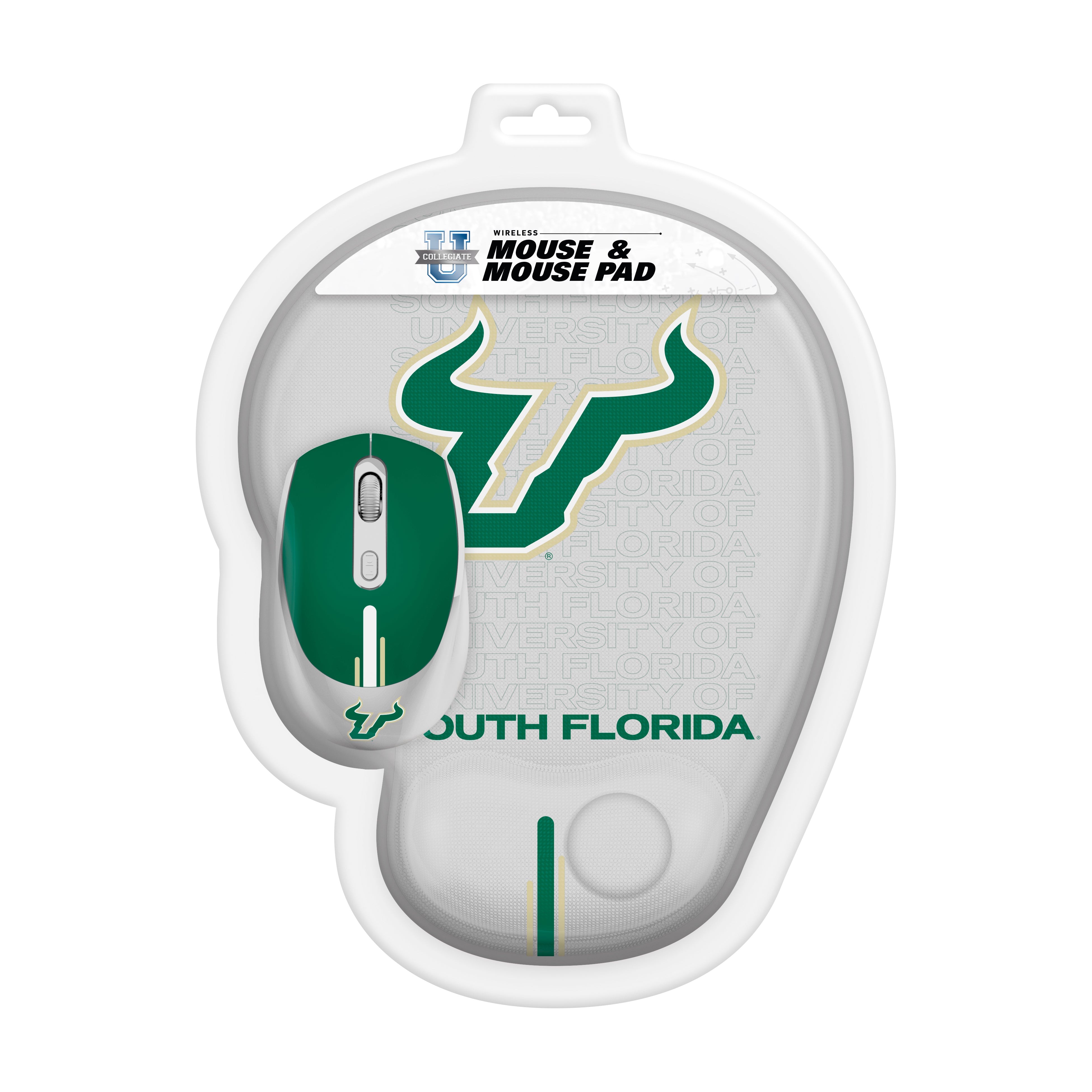 South Florida Bulls Collegiate Mouse + Mousepad