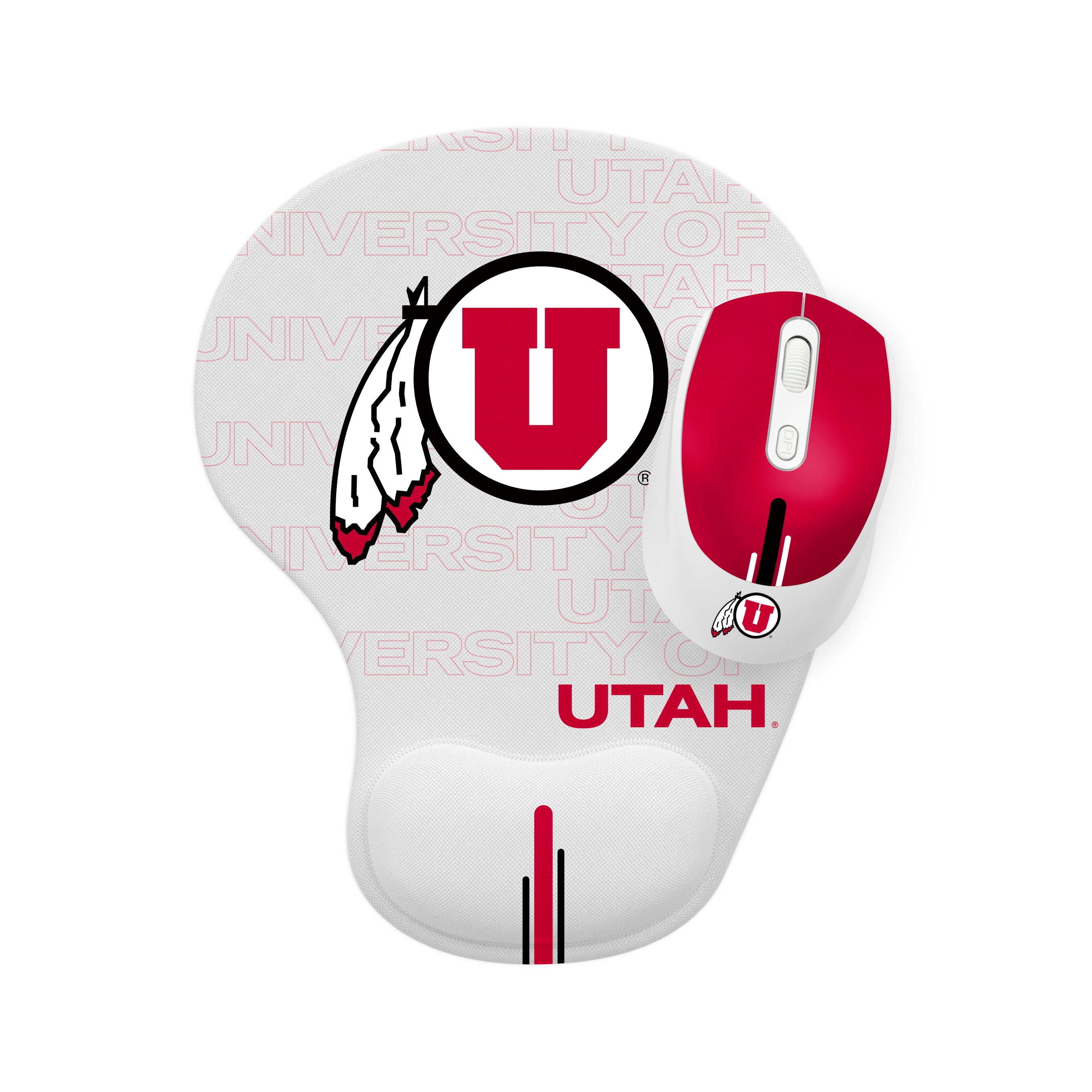 Utah Utes Collegiate Mouse + Mousepad