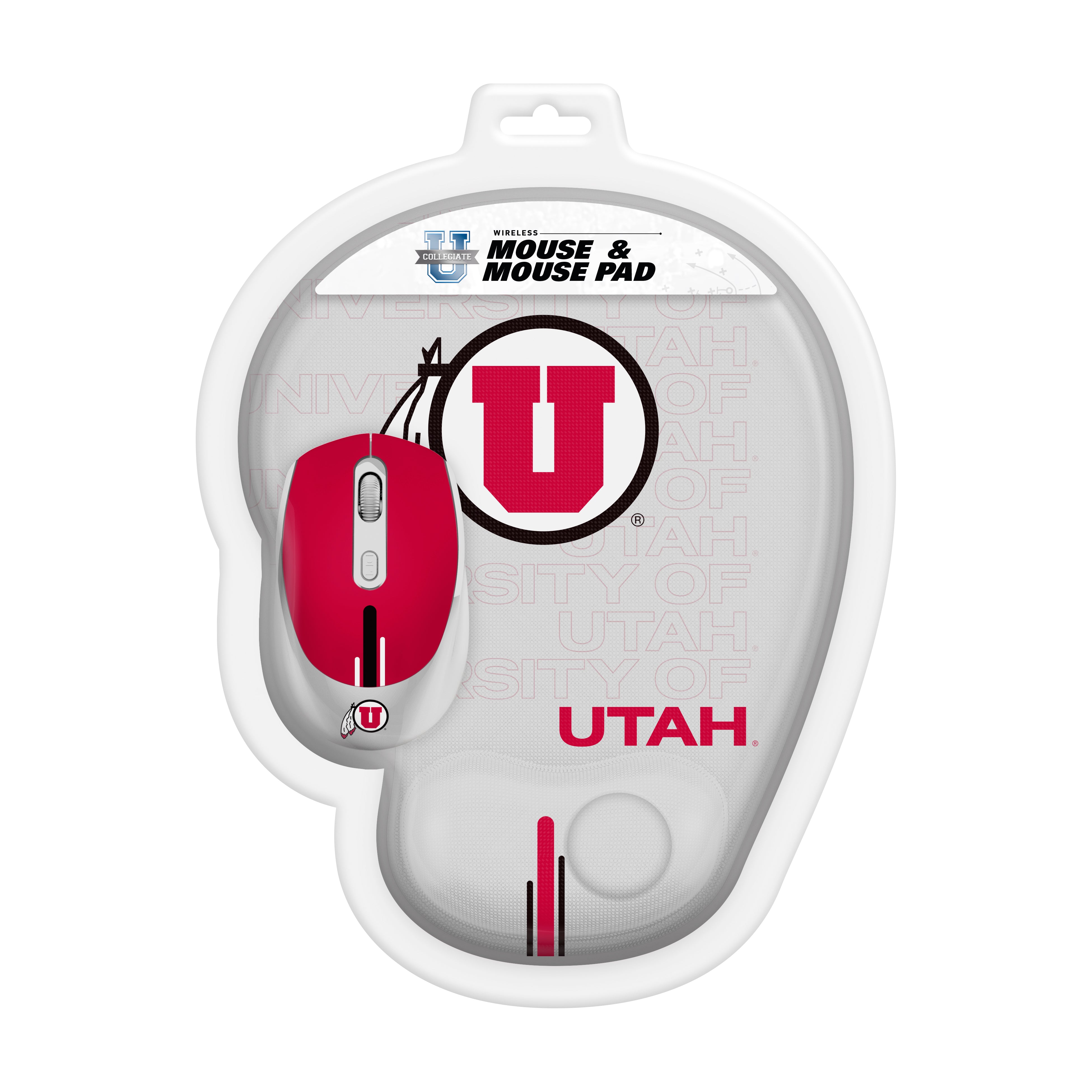 Utah Utes Collegiate Mouse + Mousepad